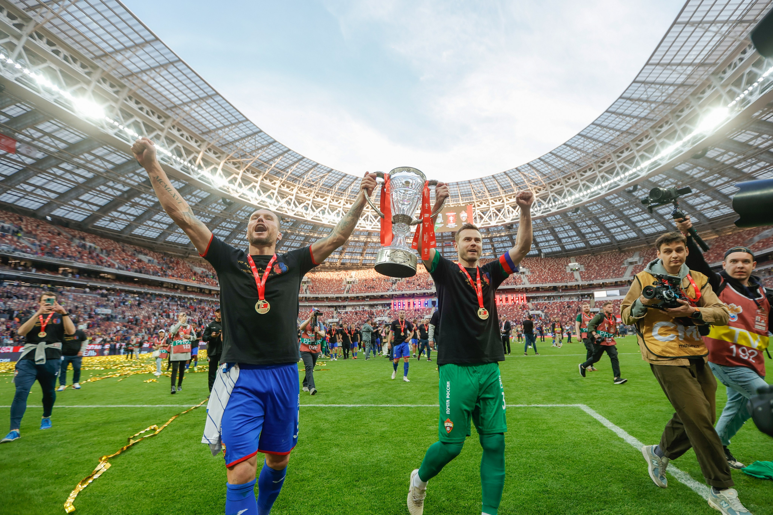 Финал РПЛ. ЦСКА — Краснодар. Спортивный репортажный фотограф Казань Нафис Сиразетдинов