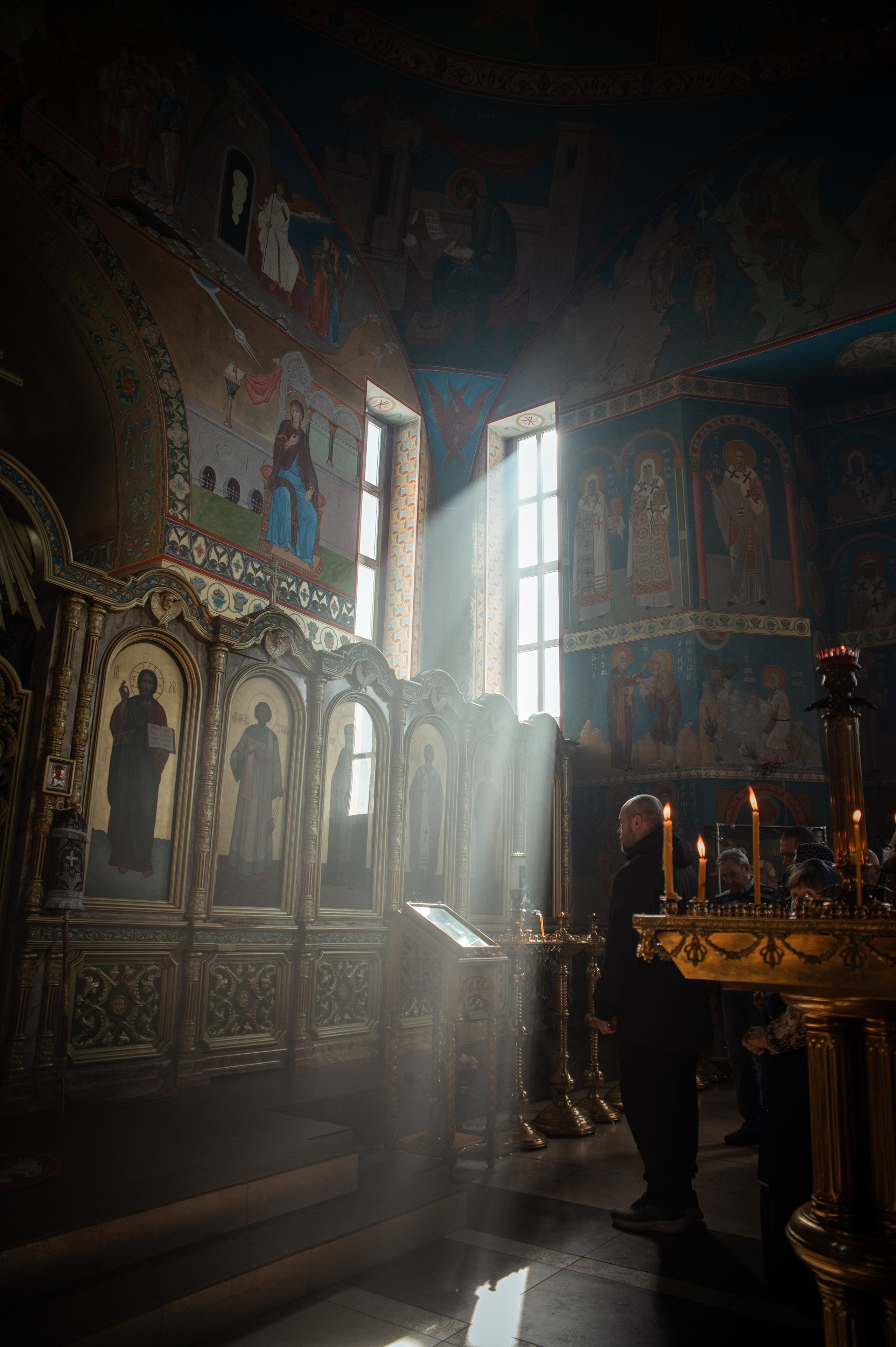 Преждеосвящение Даров. Храм Серафима Саровского. Церковный, семейный и репортажный фотограф Волгоград, Волжский