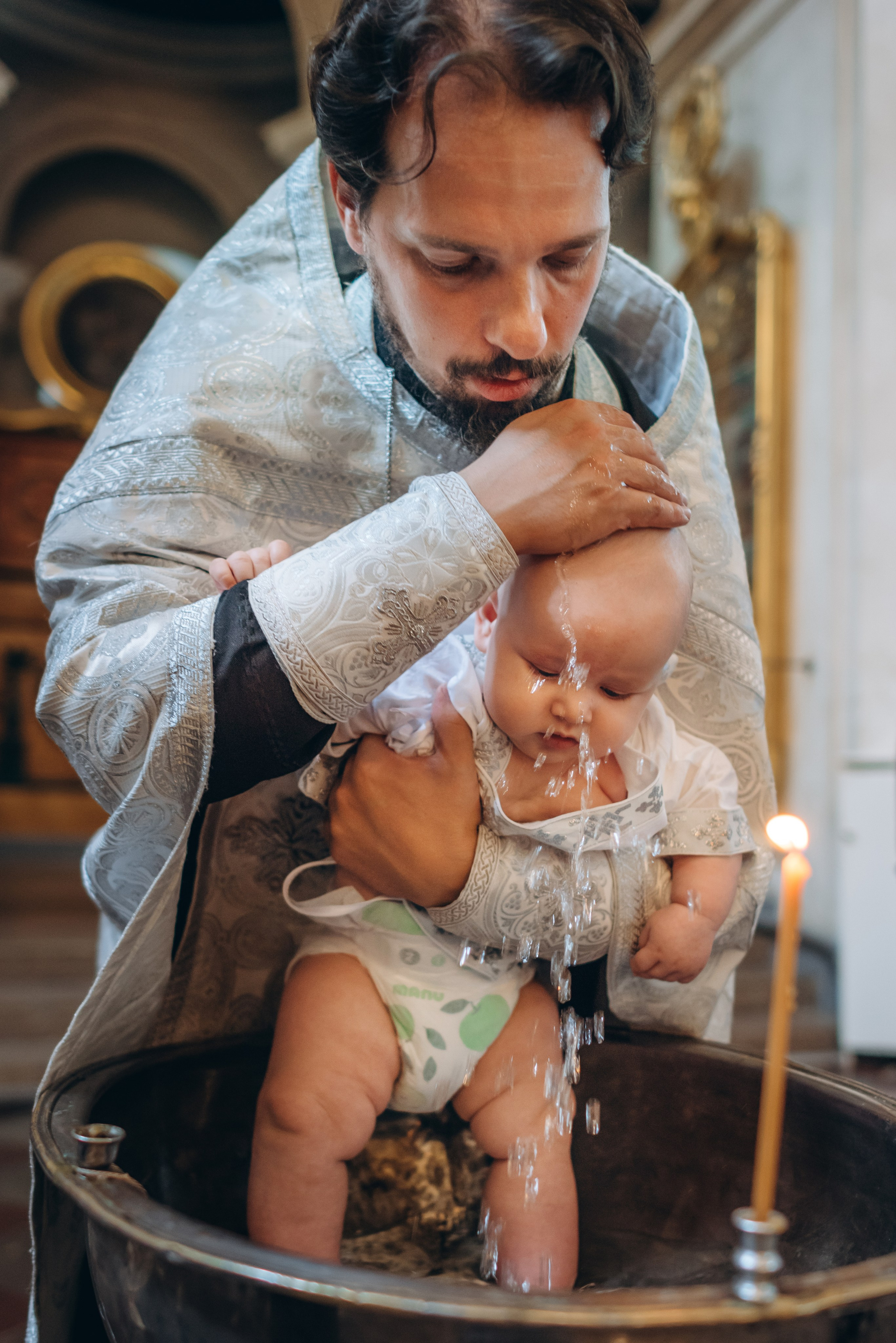 Крещение. Фотограф Кирилл Друлин