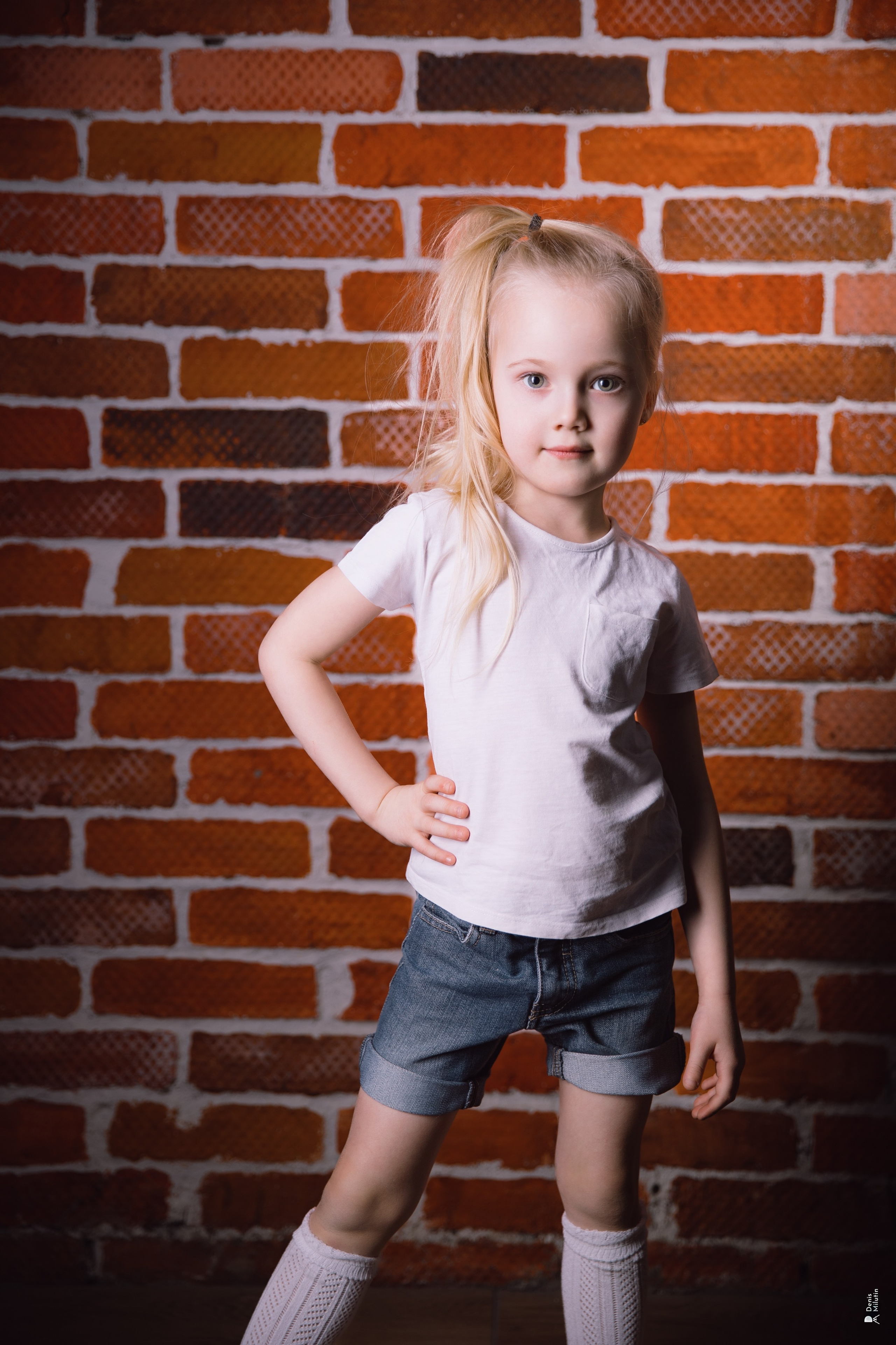 Катя и дочка. Портретный фотограф Денис Милютин