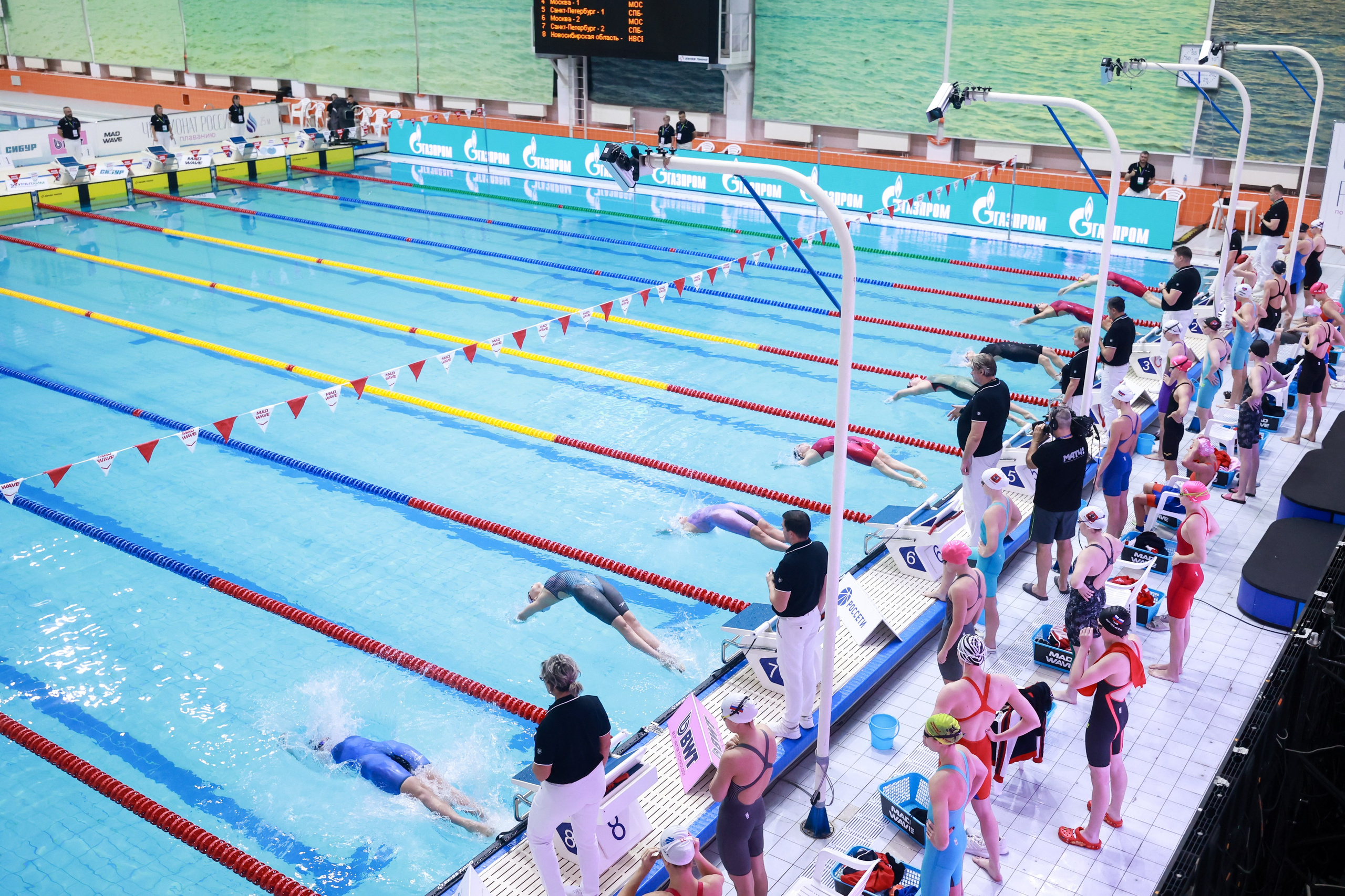Чемпионат России по плаванию 25 м 21-26.11.2024. Спортивный и репортажный фотограф Антон Тереханов