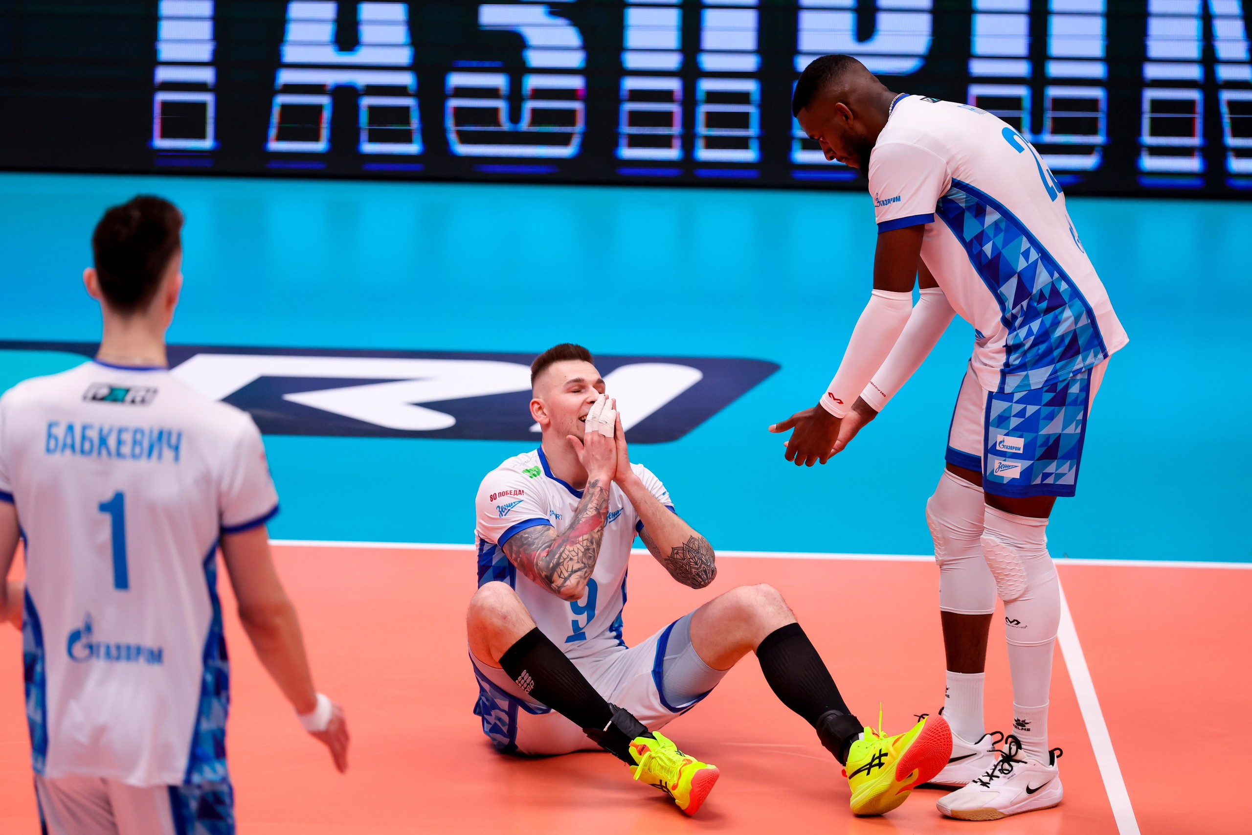 ВК Зенит — ВК Белогорье 08.04.2025. Спортивный и репортажный фотограф Антон Тереханов