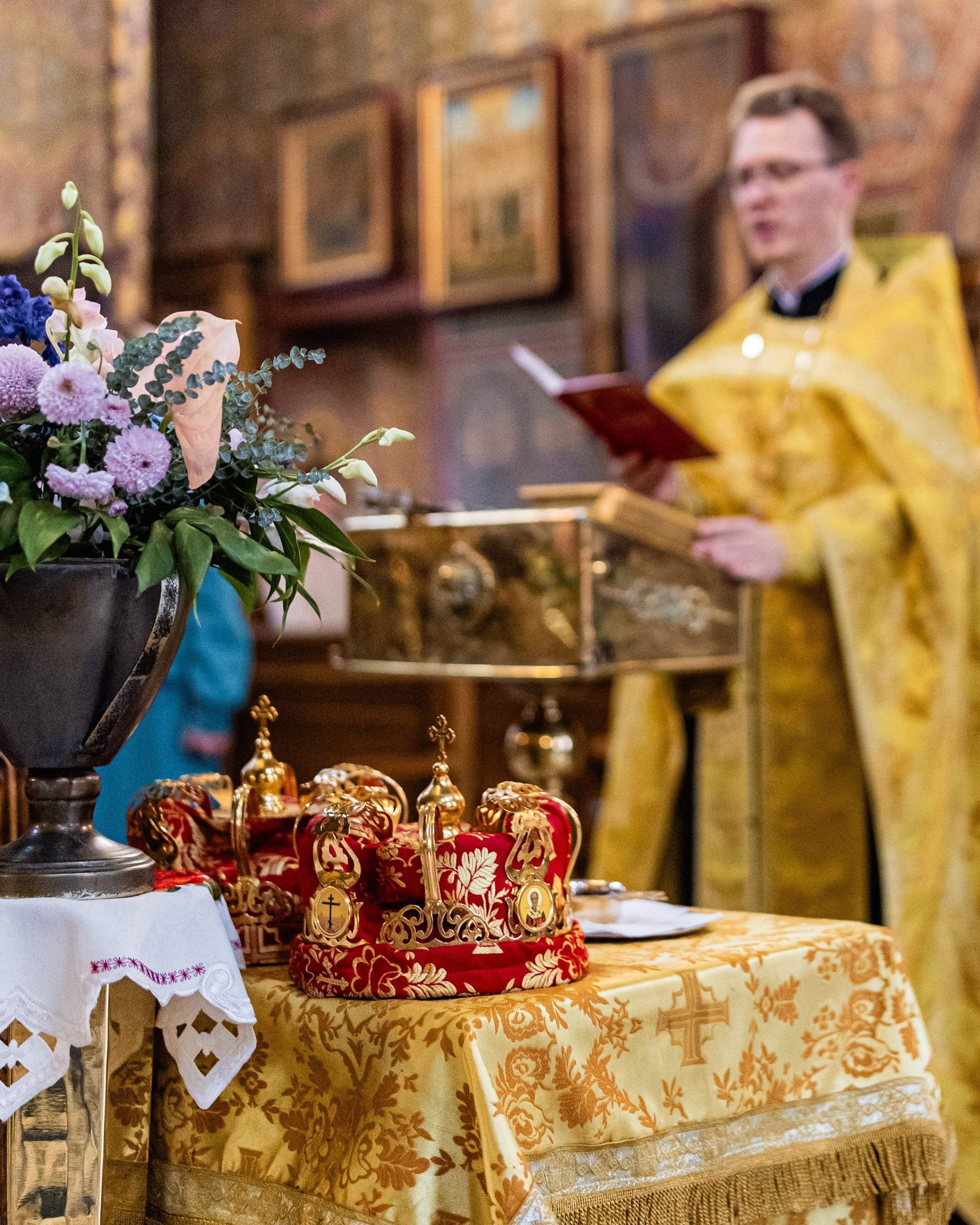 Венчание Михаила и Евы. Уникальный фотограф на крещение и венчание. Москва