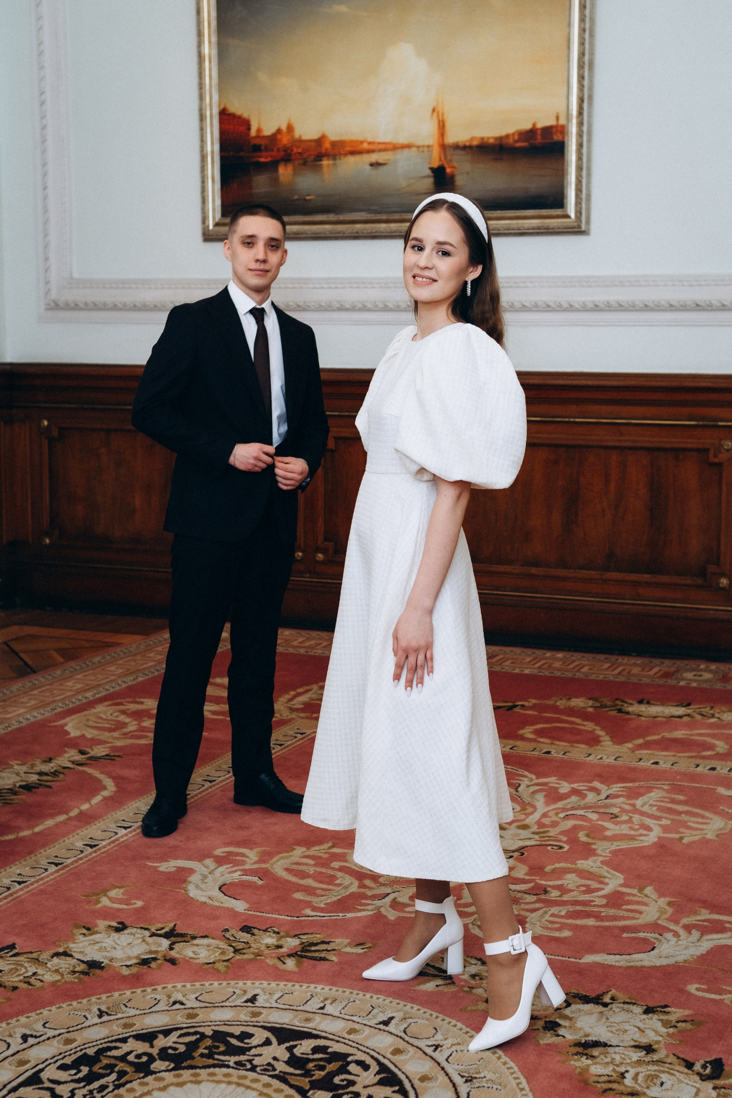 Дворец Бракосочетания № 1(вечерняя). Фотограф в Санкт-Петербурге Кристина Брянская