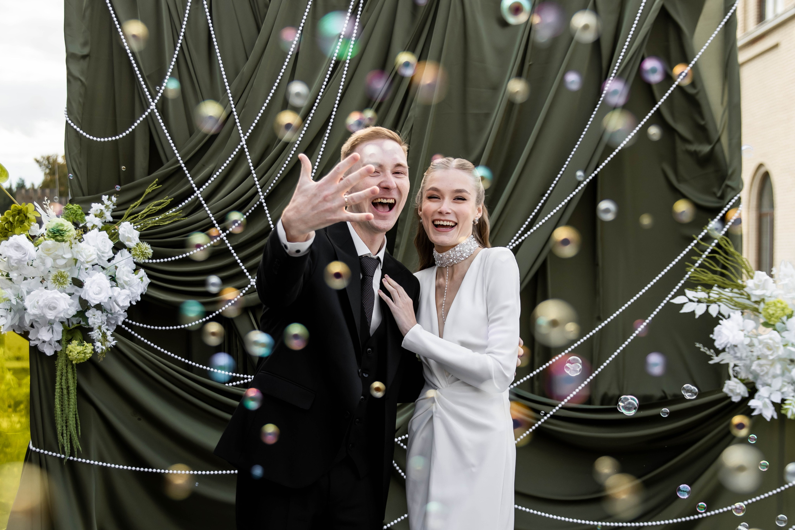 Выездная регистрация + Барвиха + банкет. Свадебный и семейный фотограф в Москве Диана Левченко