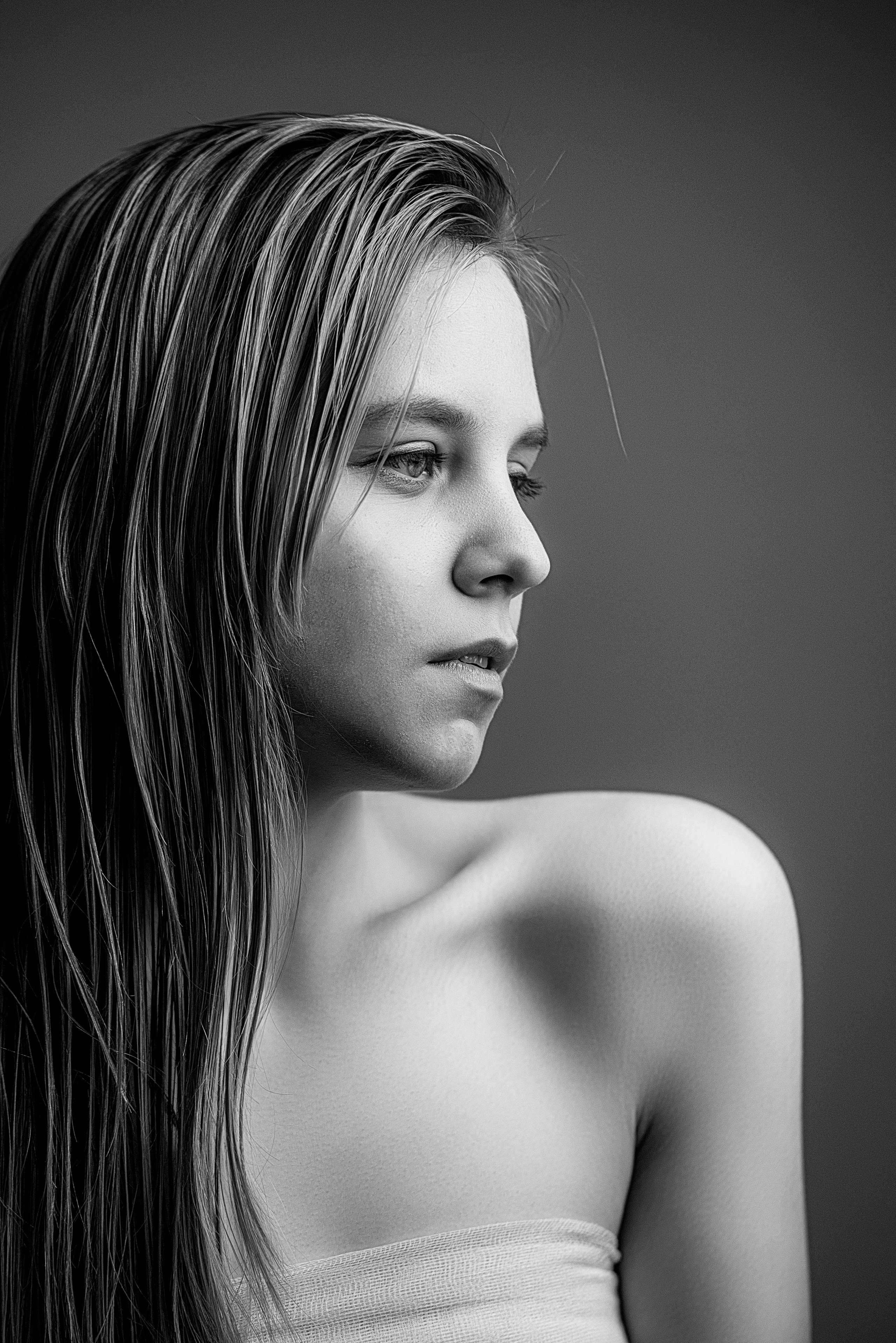 Алёна в ЧБ. Фотограф в Волгограде и Волжском Александр Горбань