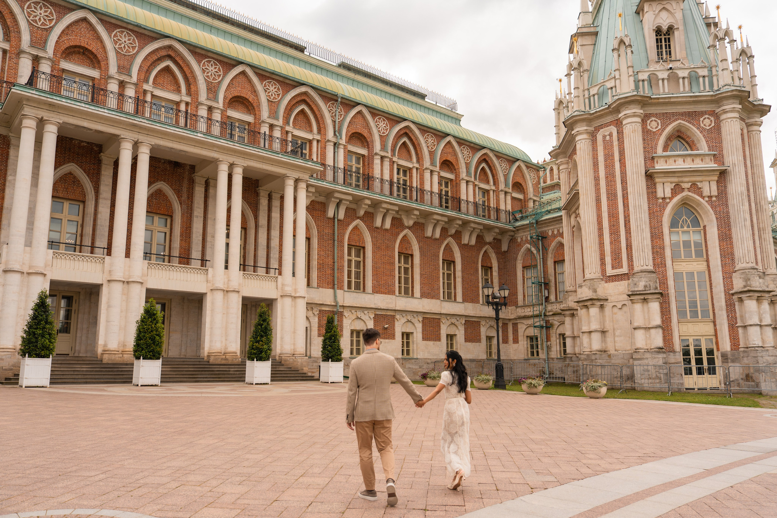 Максим и Харша, Царицыно. Свадебный фотограф в Москве Анна Полушина