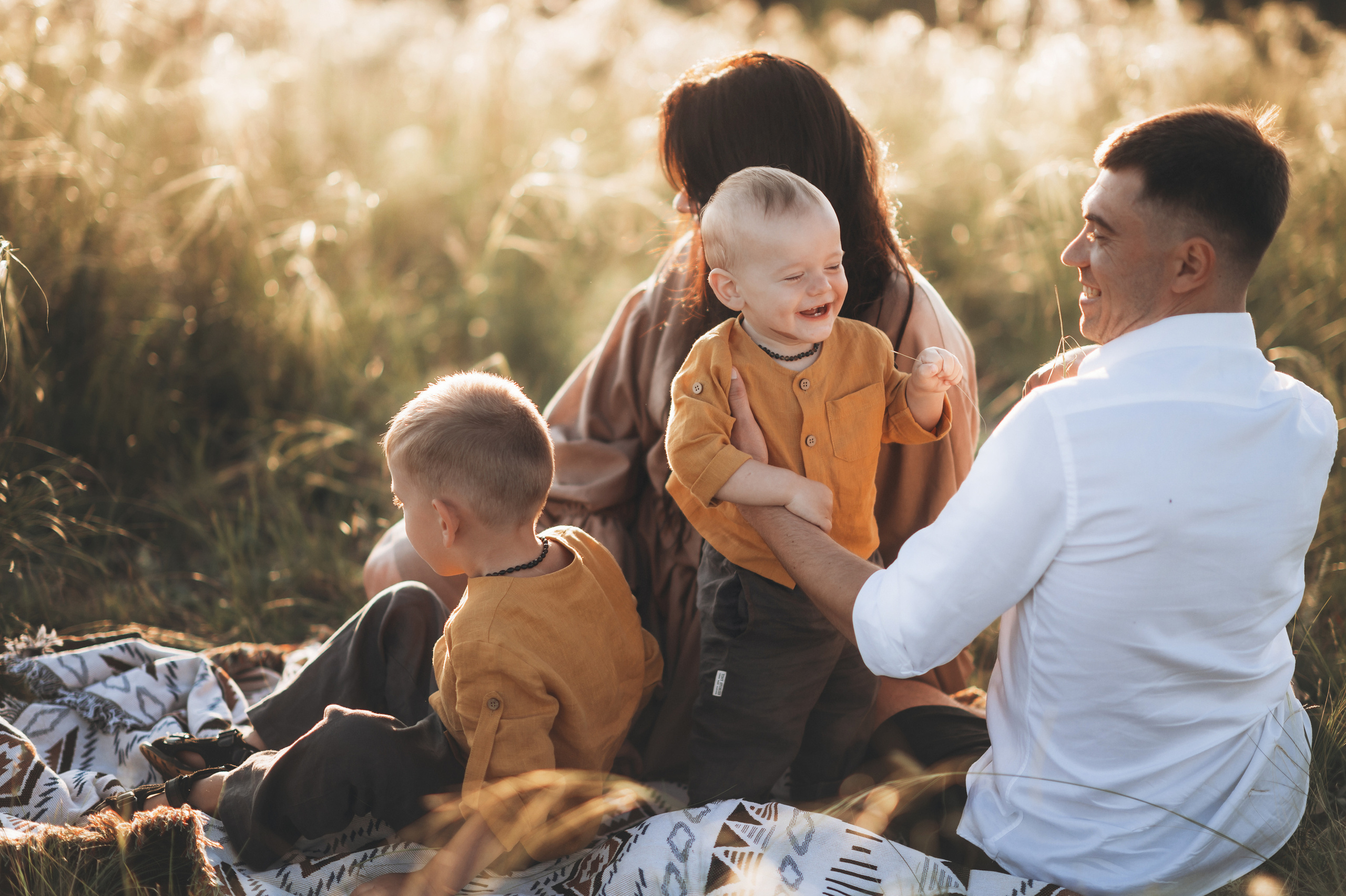 Маша и Андрей, Мирон и Родион. Фотограф в Саратове Анастасия Гладина