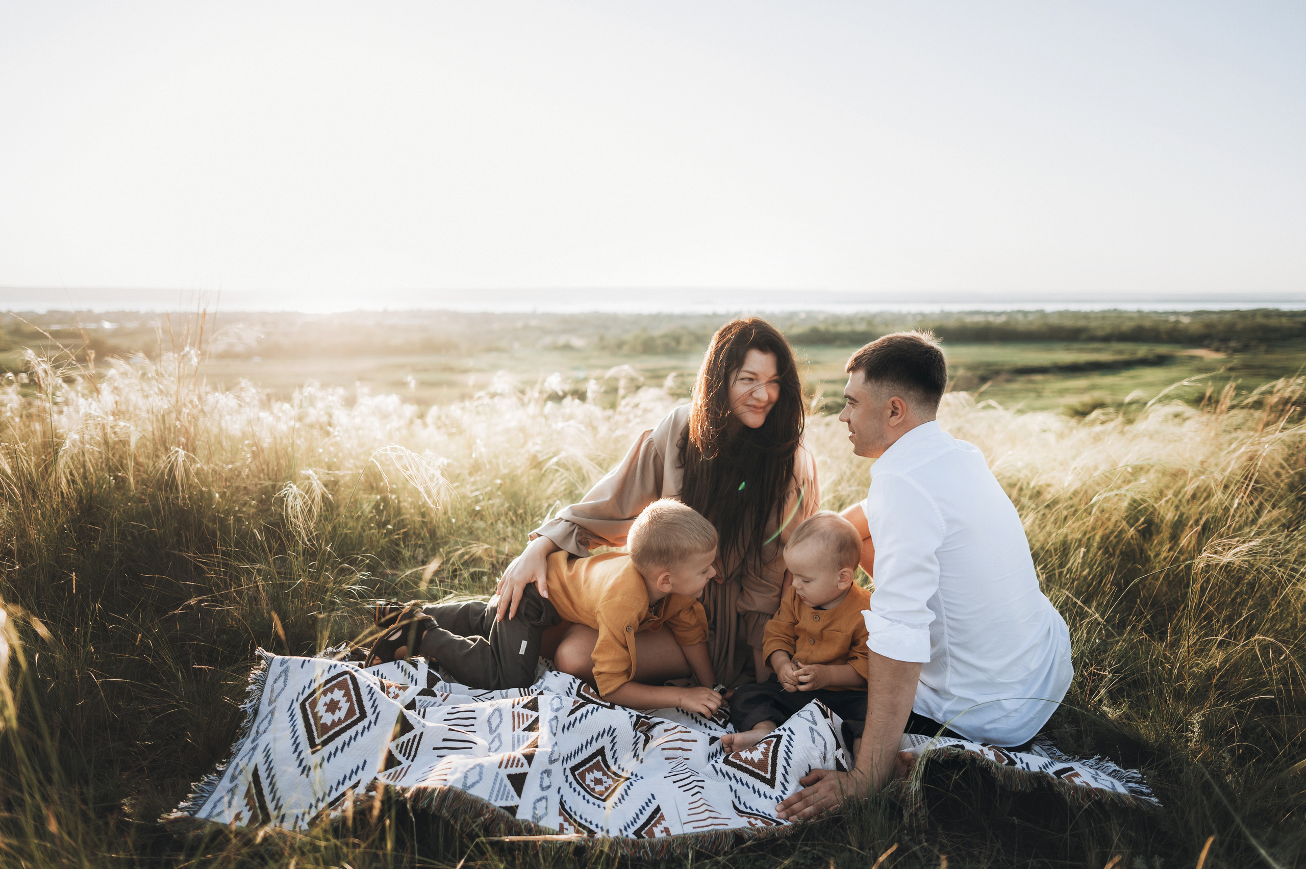 Маша и Андрей, Мирон и Родион. Фотограф в Саратове Анастасия Гладина