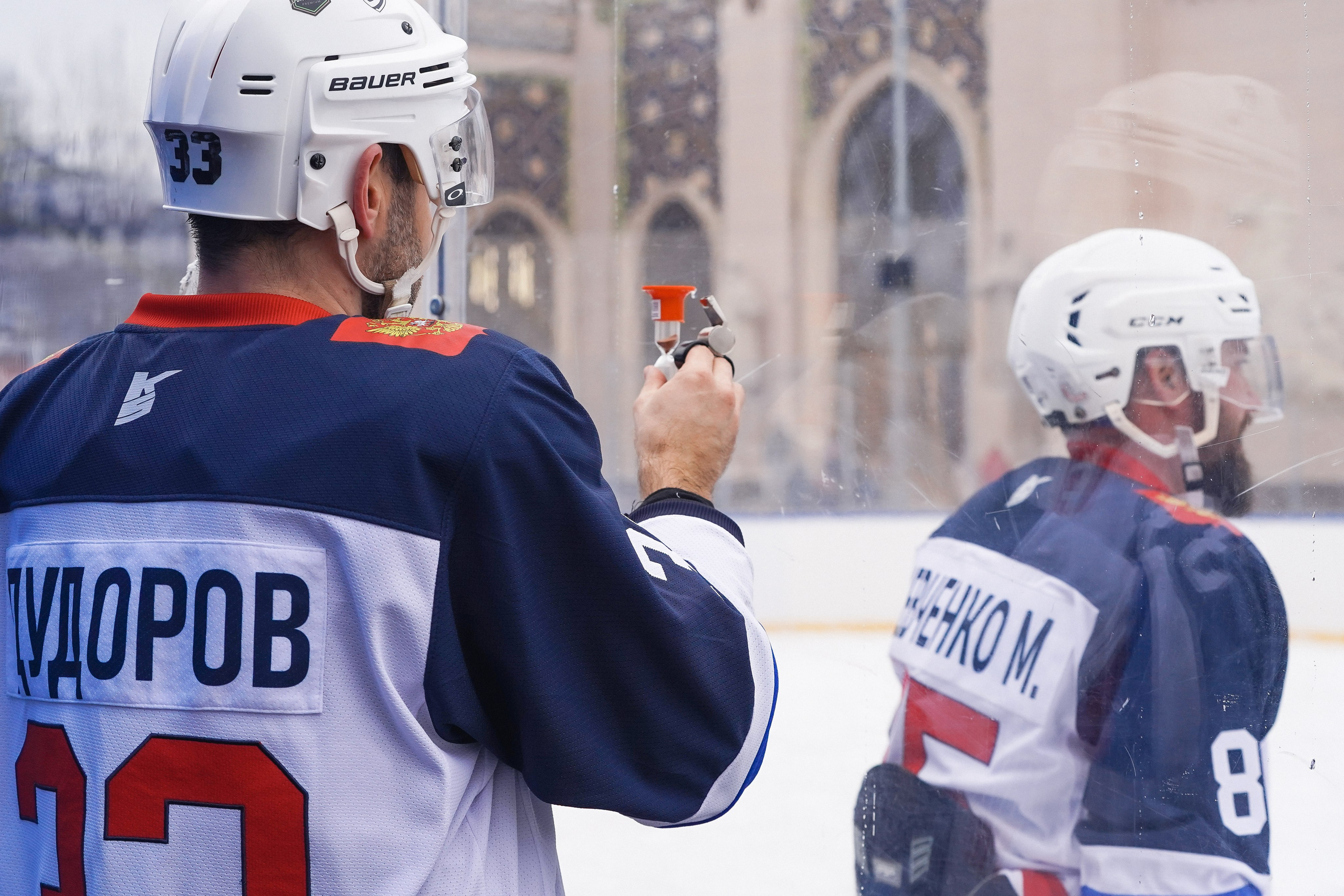 Хоккейный матч на ВДНХ. Анна, фотограф Москва, Зеленоград