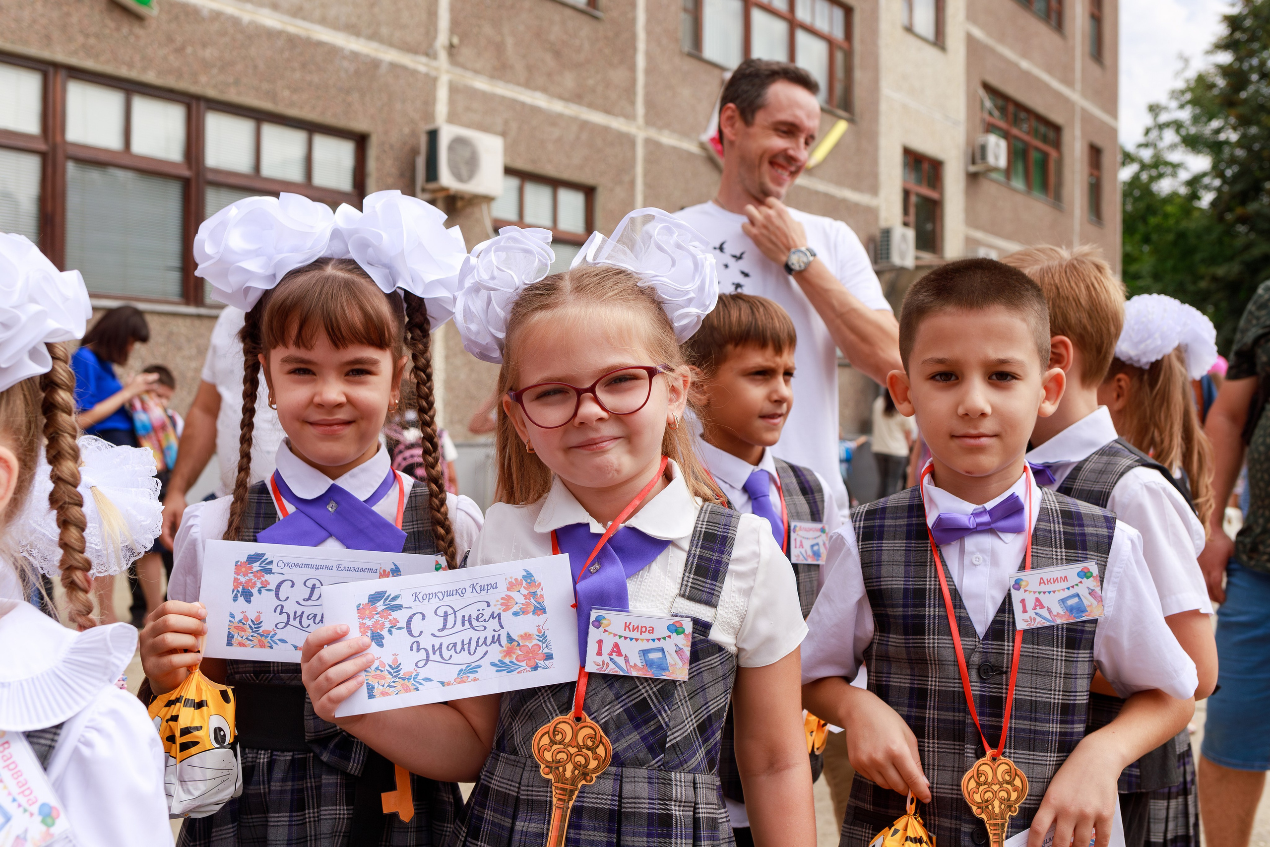 1 сентября школа 96. Семейный и детский фотограф в Краснодаре Ирина Лаврецкая