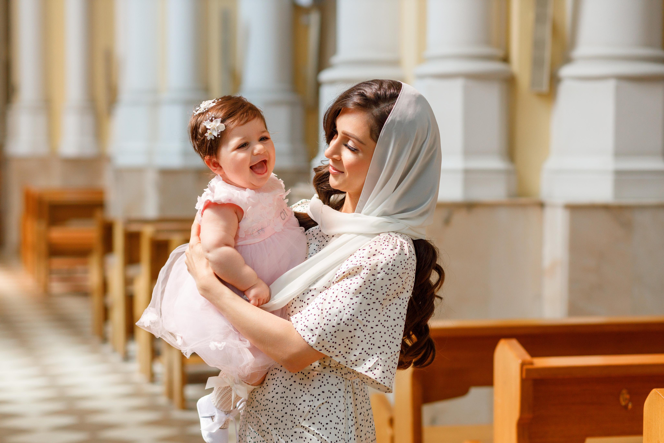 Таинство крещения. Портретный и семейный фотограф в Москве Стаховская Елена