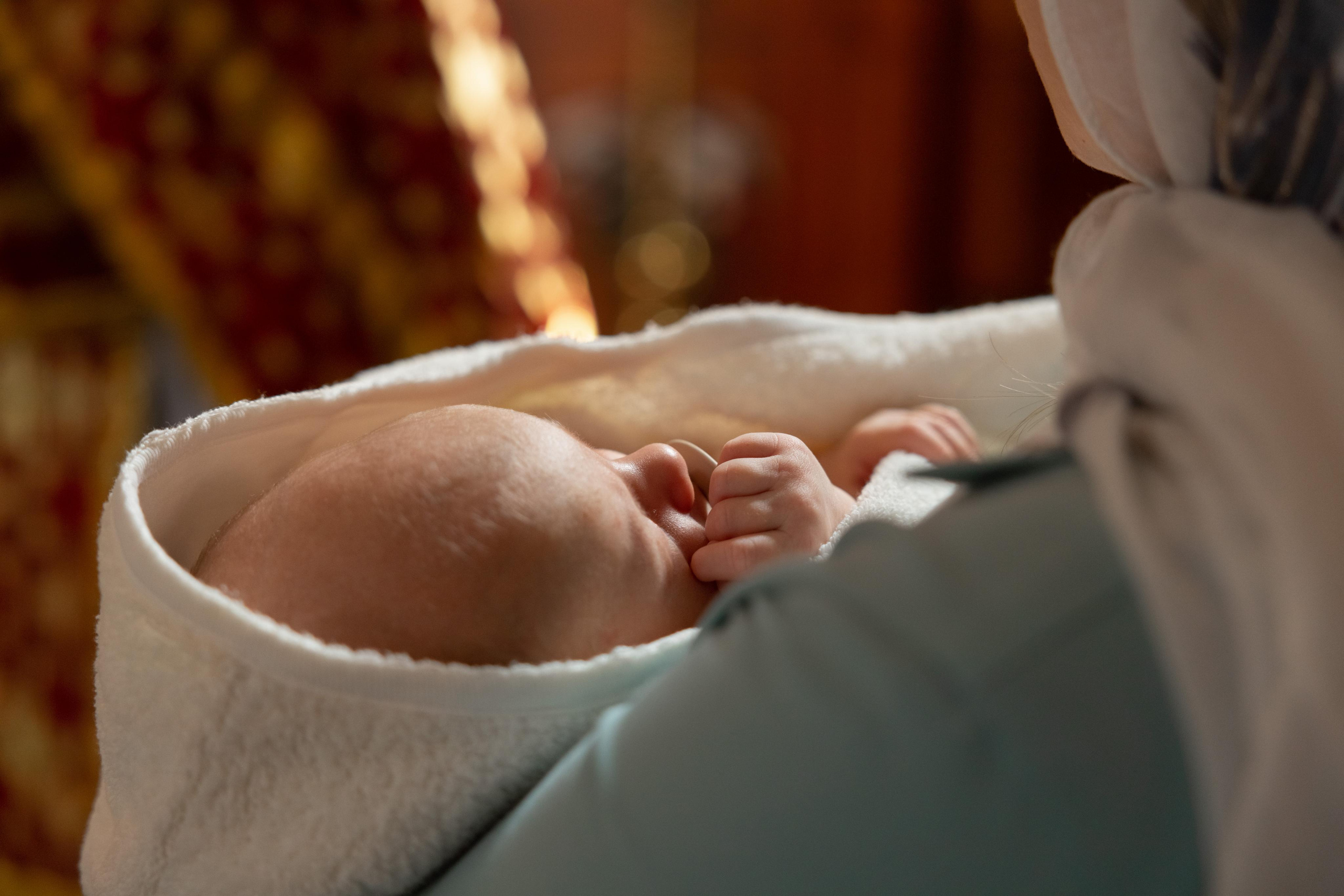 Таинство крещения. Портретный и семейный фотограф в Москве Стаховская Елена