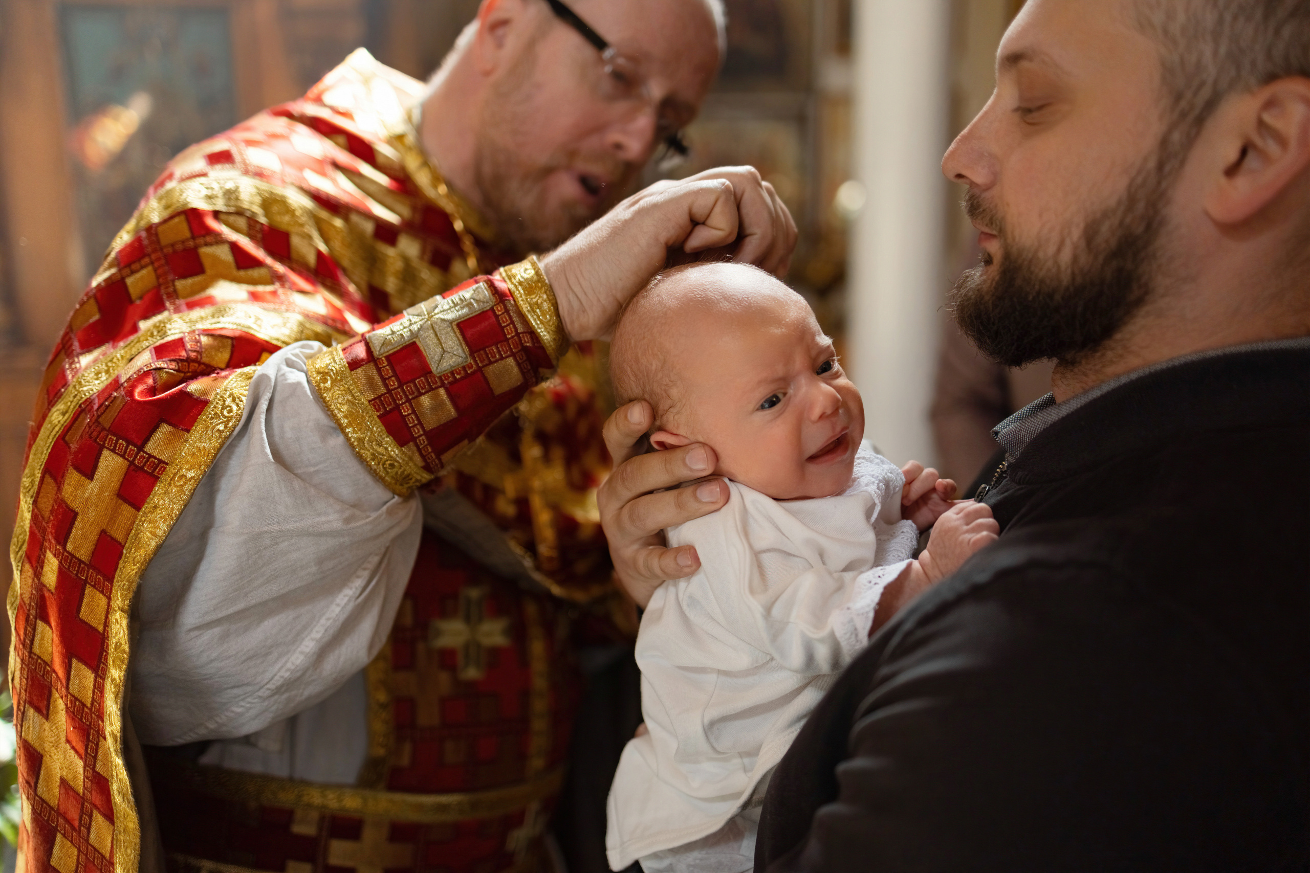 Таинство крещения. Портретный и семейный фотограф в Москве Стаховская Елена