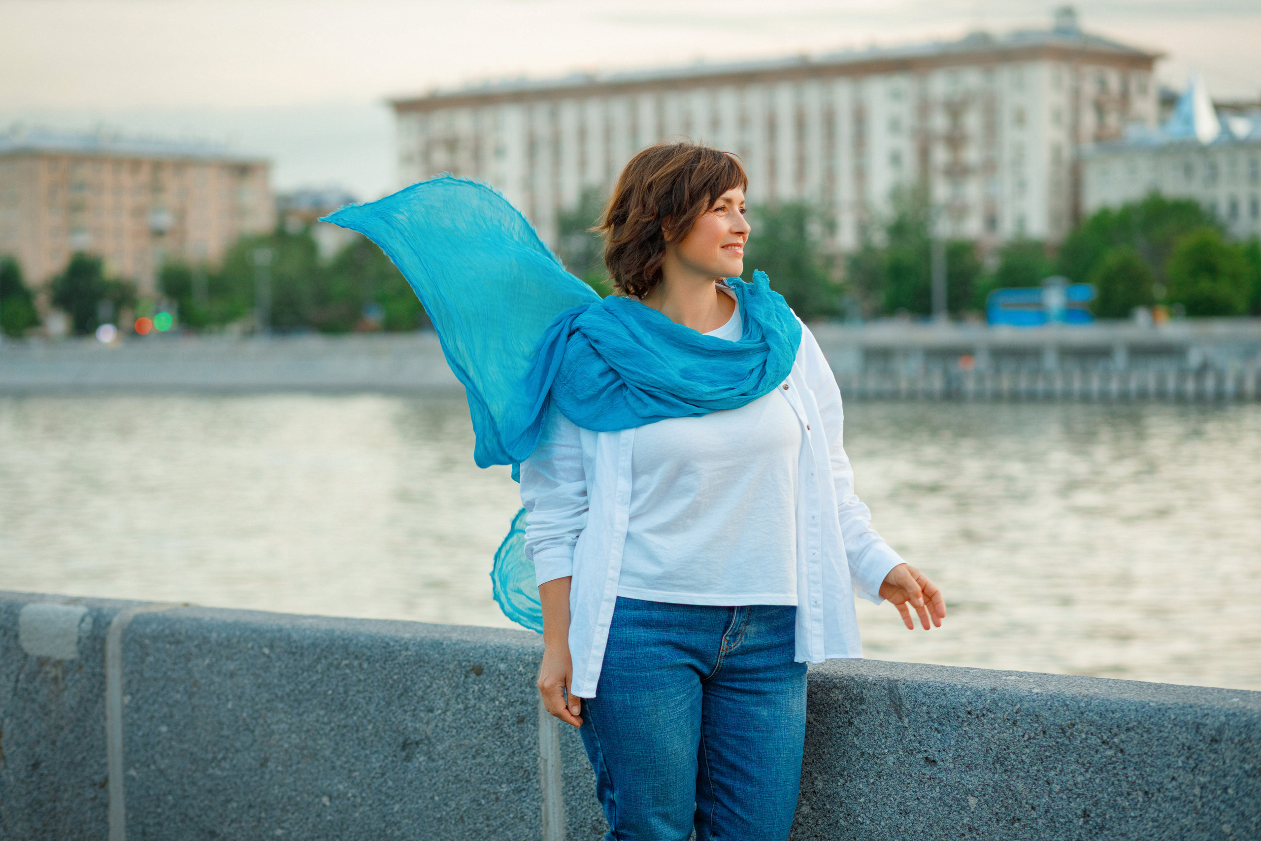 Портрет на пленэре. Портретный и семейный фотограф в Москве Стаховская Елена