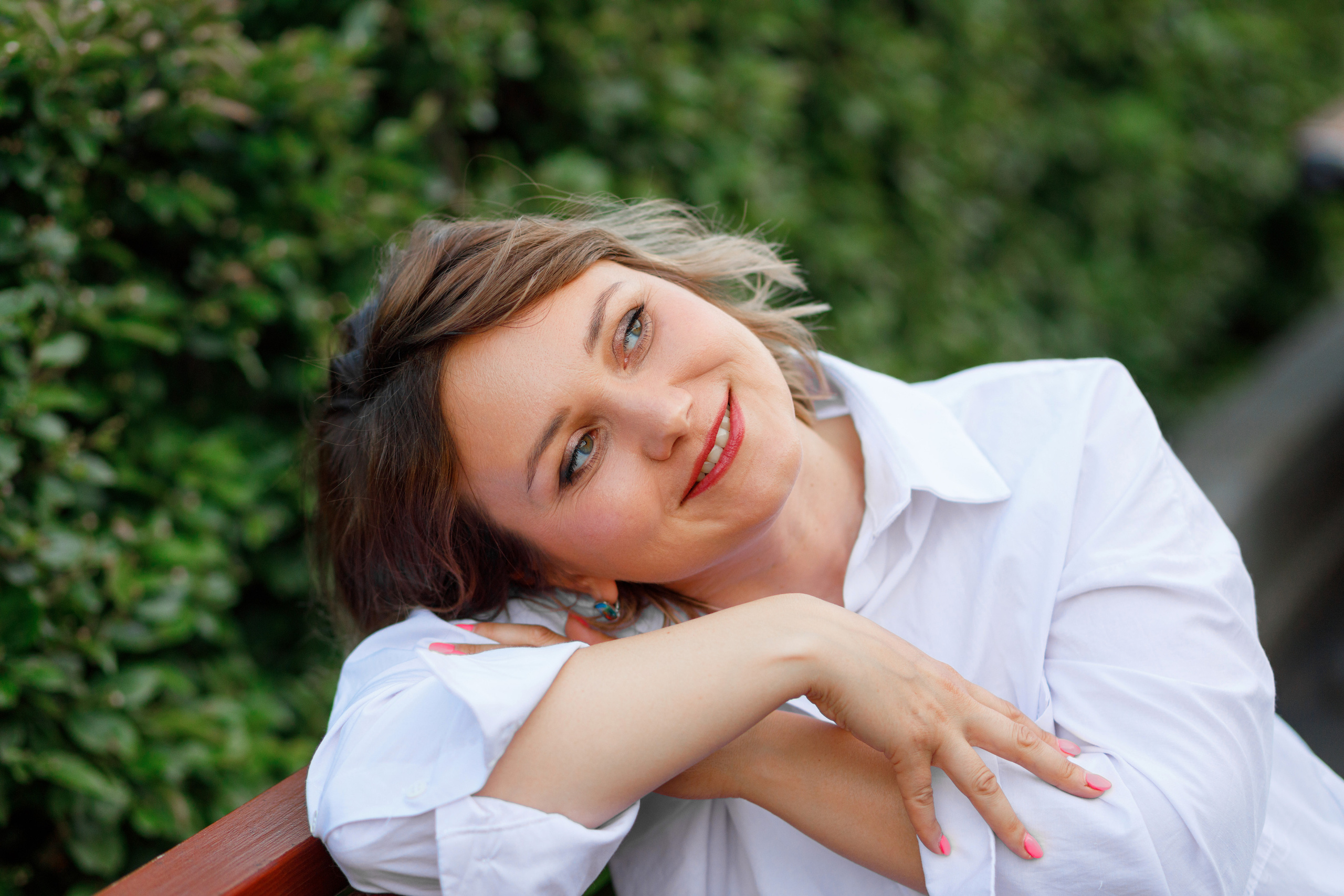 Портрет на пленэре. Портретный и семейный фотограф в Москве Стаховская Елена