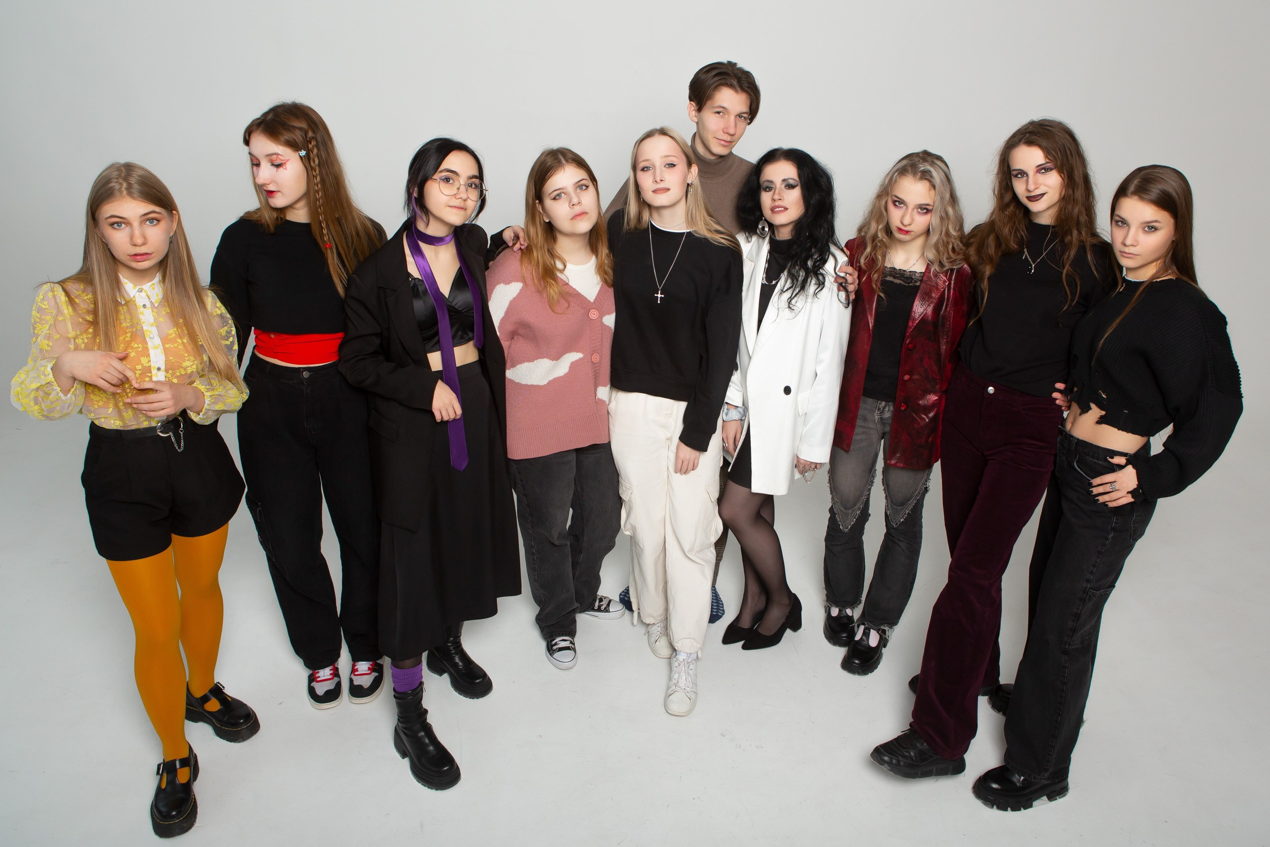 Студия Гимназия 12 11 А 2023 г. Свадебный и портретный Фотограф в Липецке Дмитрий Котюков