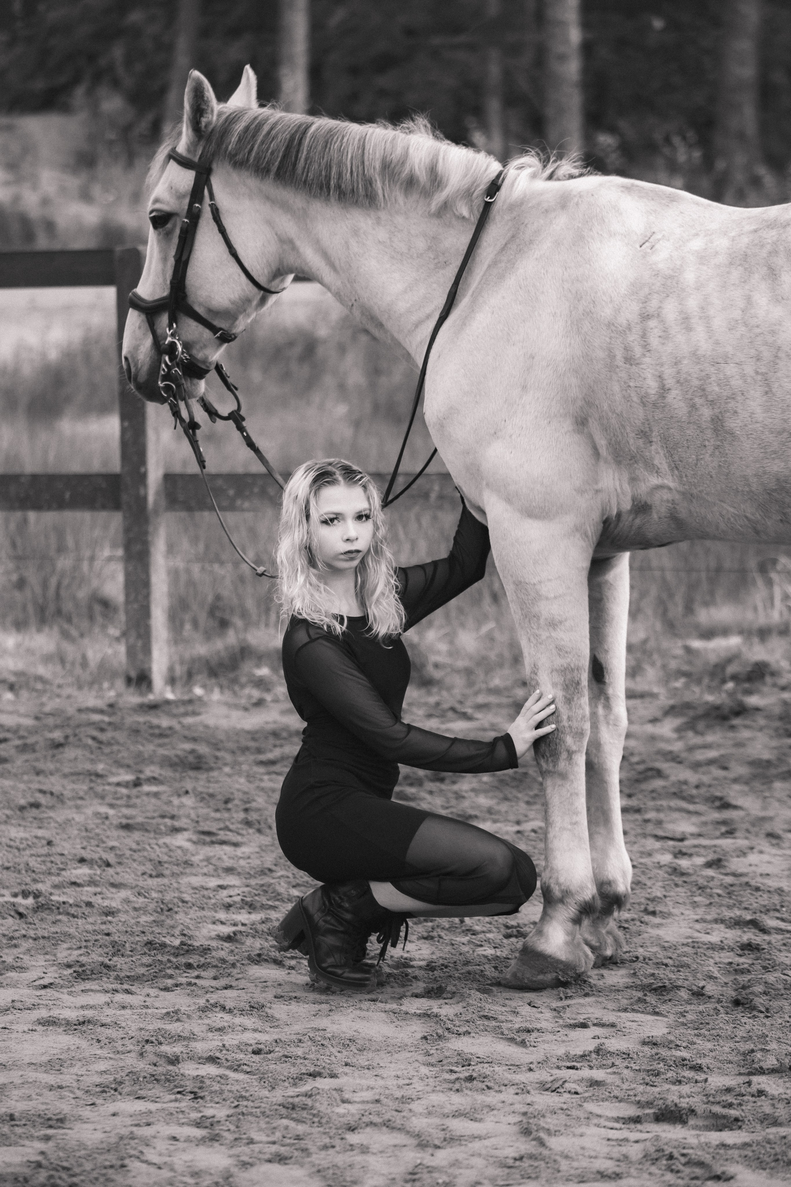 Проект DEFILE. Конный фотограф в Санкт-Петербурге Анна Лебедева
