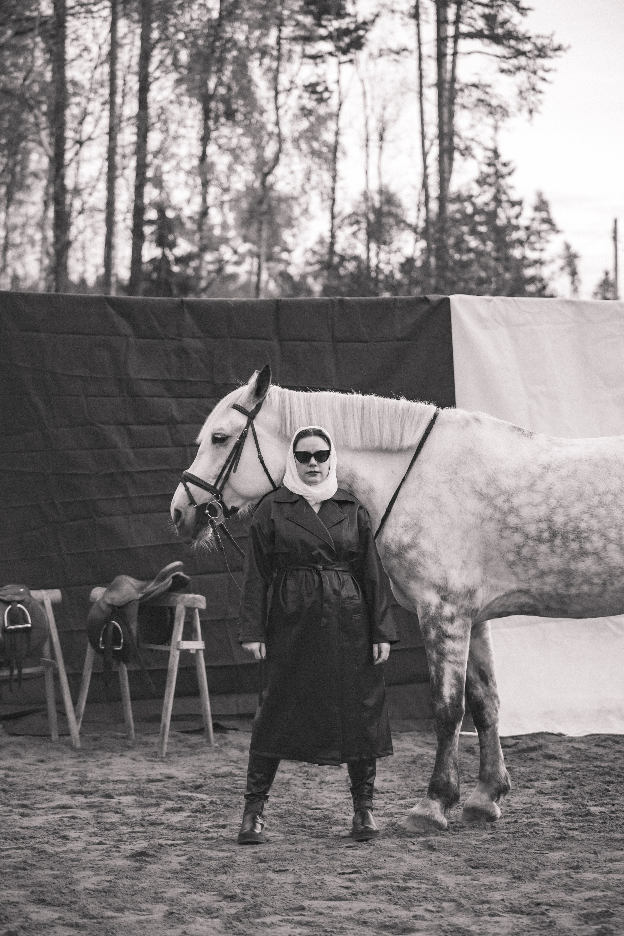 Проект DEFILE. Конный фотограф в Санкт-Петербурге Анна Лебедева