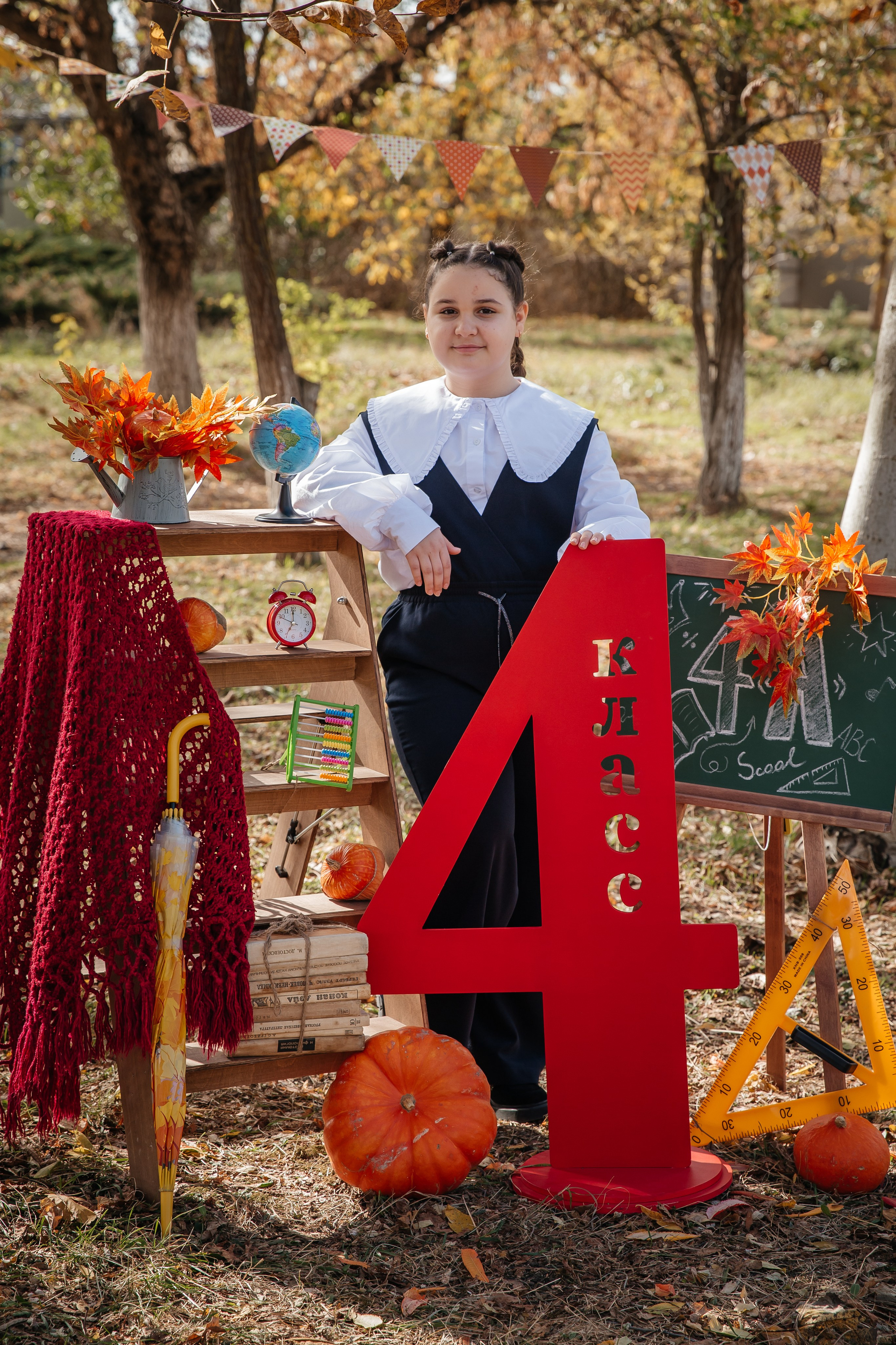 Фотосессия в начальной школе Крымск. Фотограф Любава Колесник. Выпускные альбомы в Крымском районе