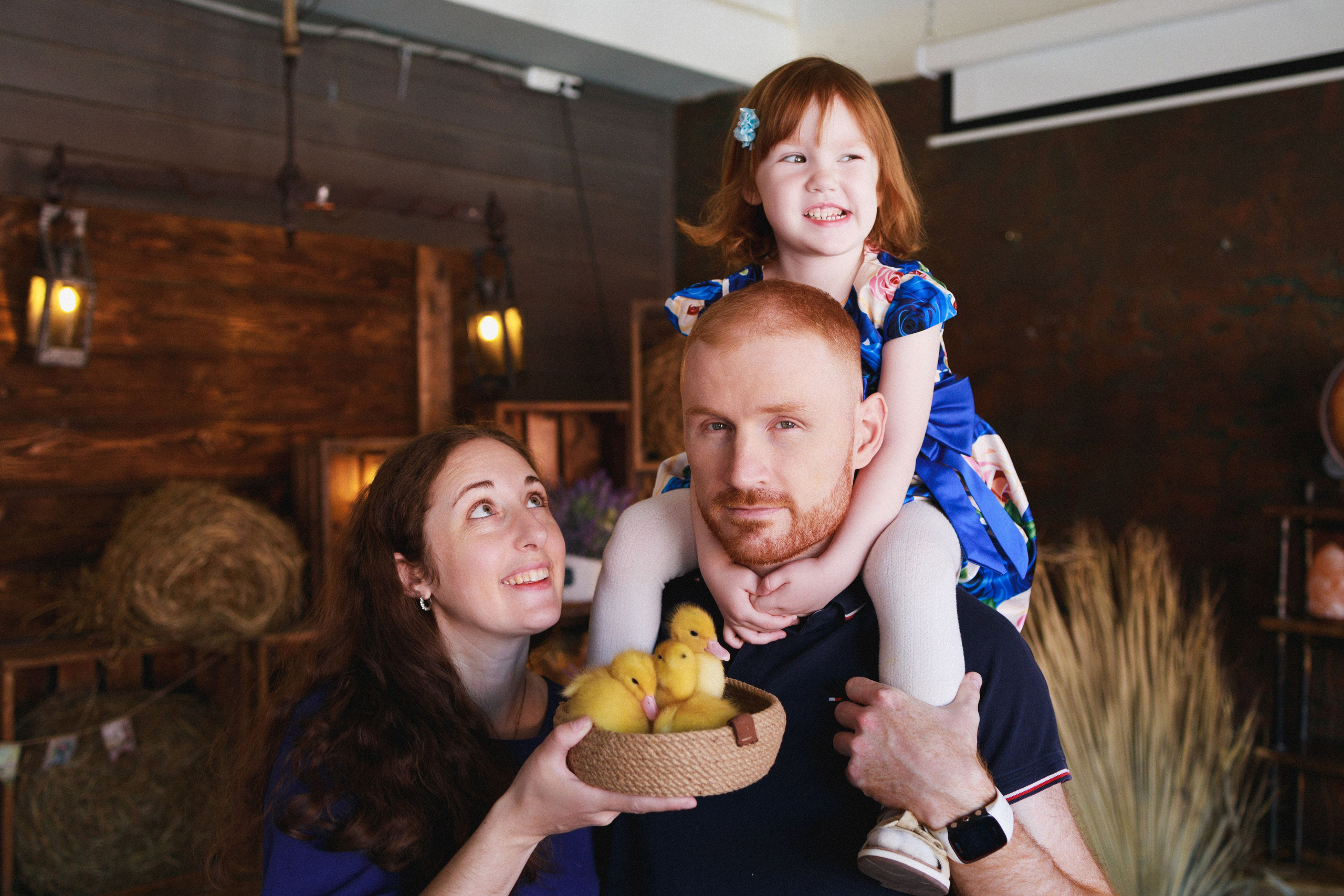 Фотосессия с утятами. Семейный видеограф в Москве Элина Ладова