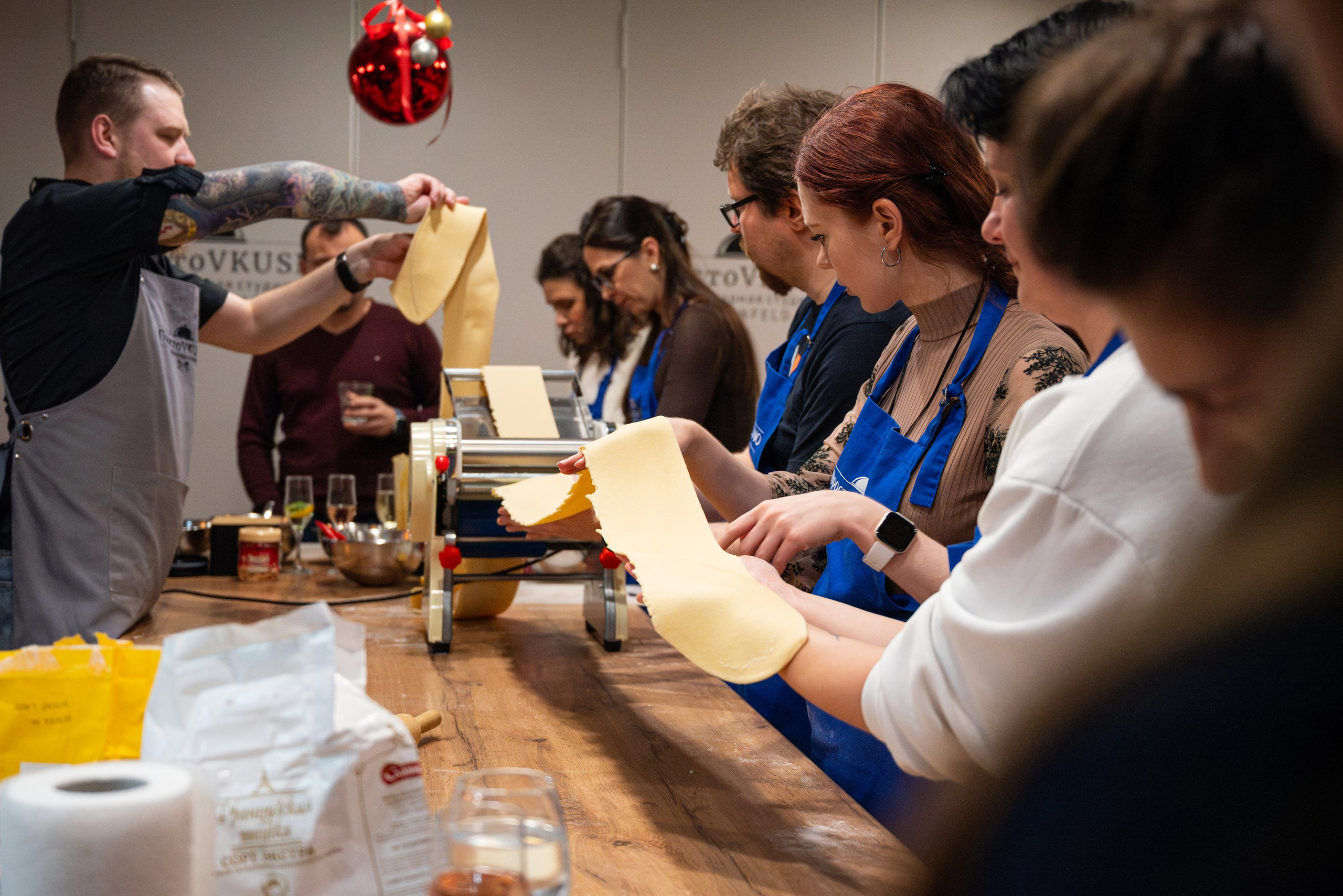 Кулинарный мастер класс. Фотограф мероприятий в Москве