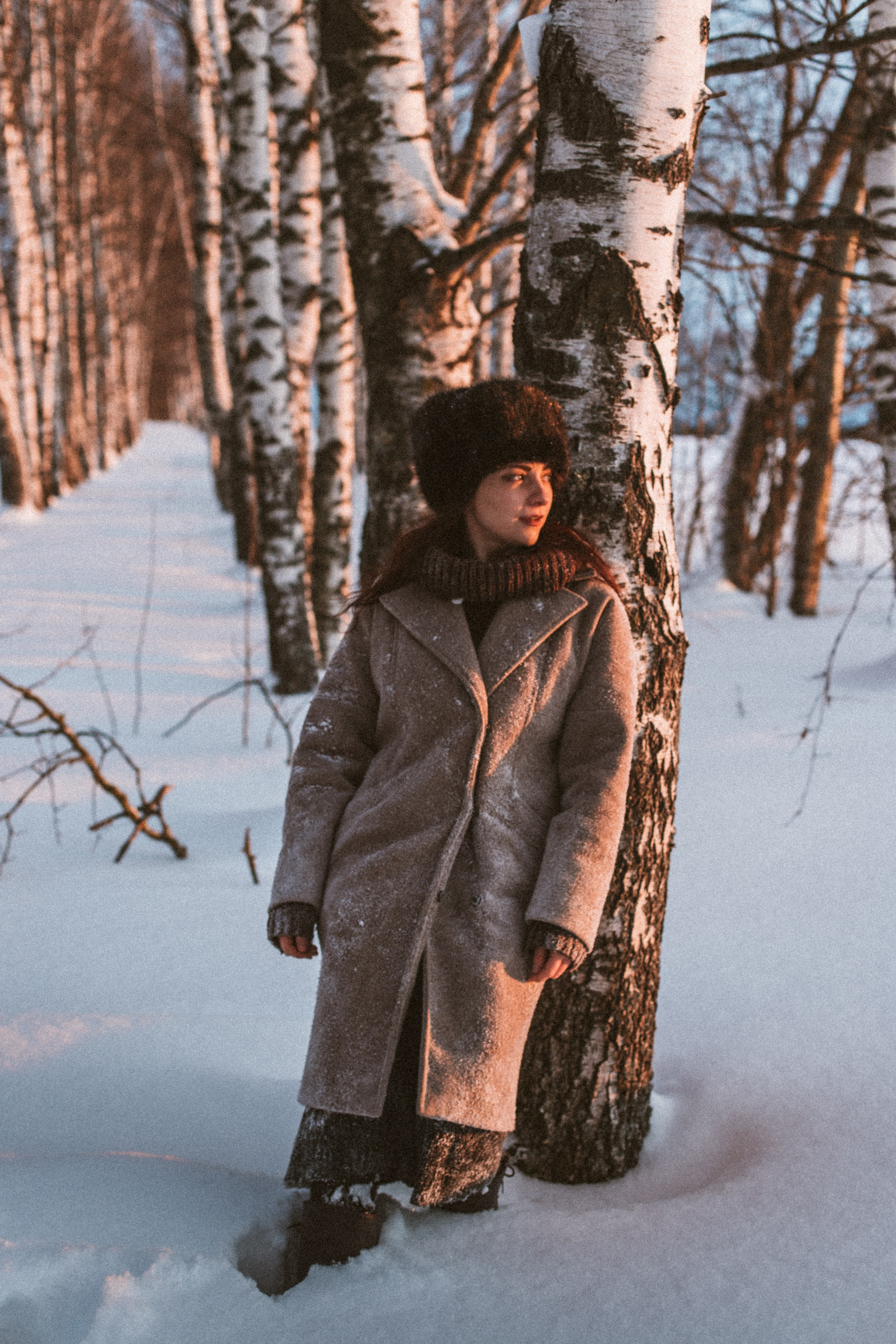 Лена. Закат зимы. Фотограф в Нижнем Новгороде