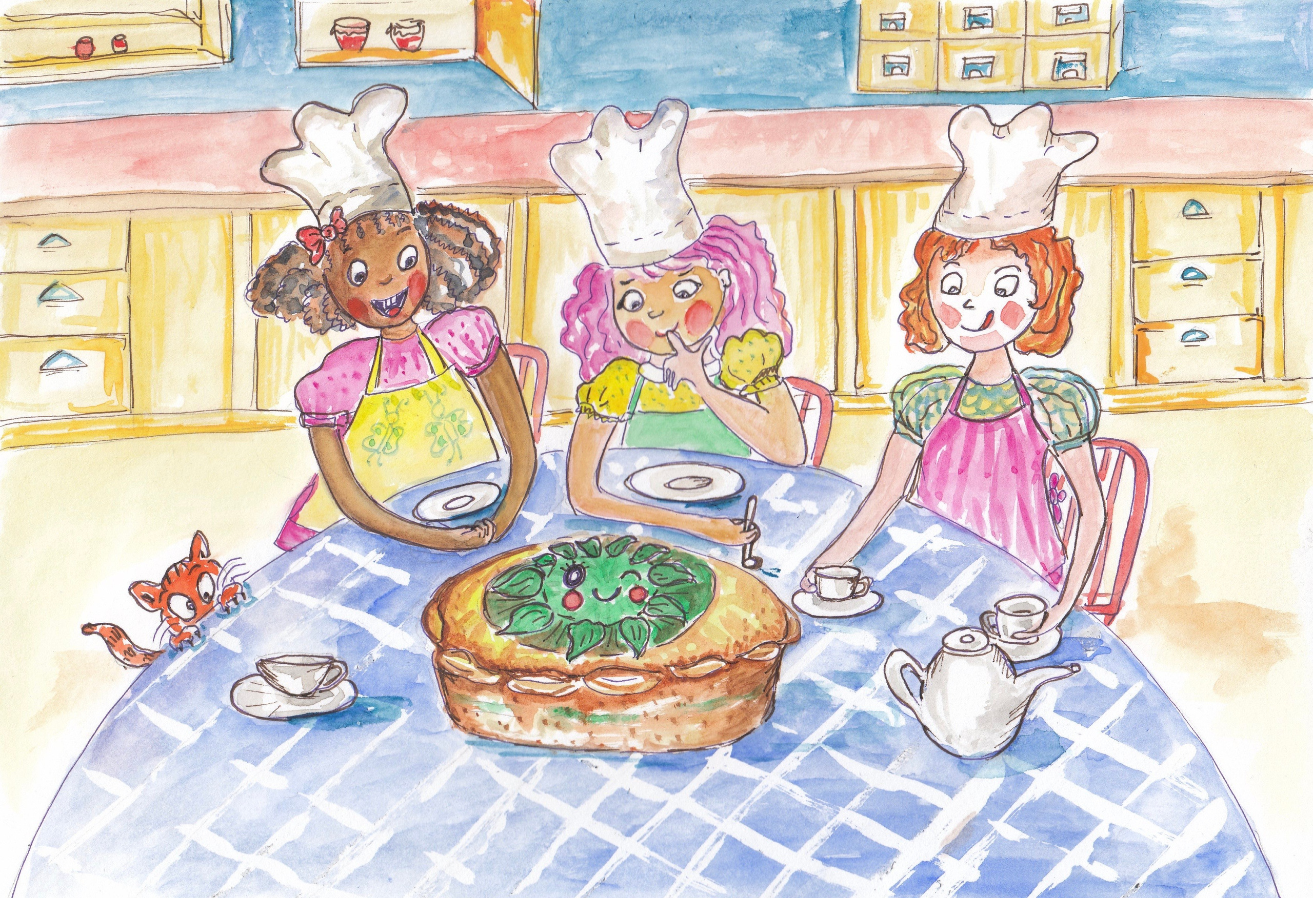 Illustration watercolor on paper 20/30 2021