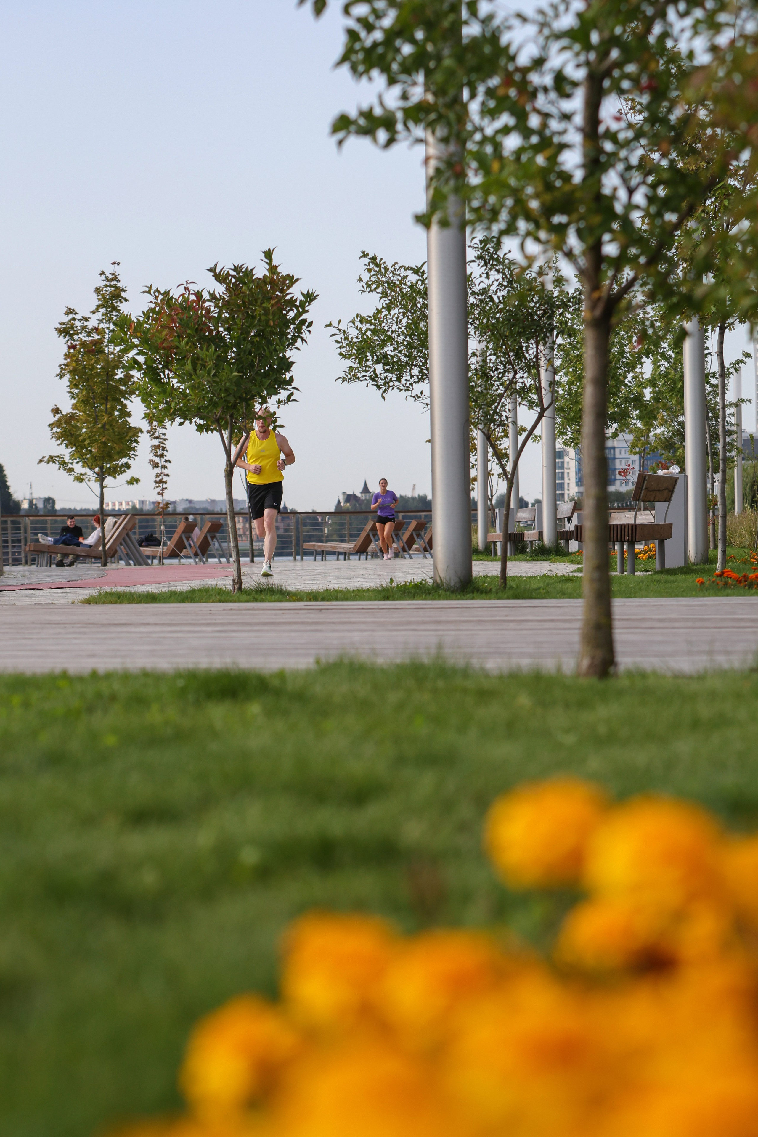 Последний летний старт 5 вёрст Павшинская пойма. Фотограф Сергей Ловкий