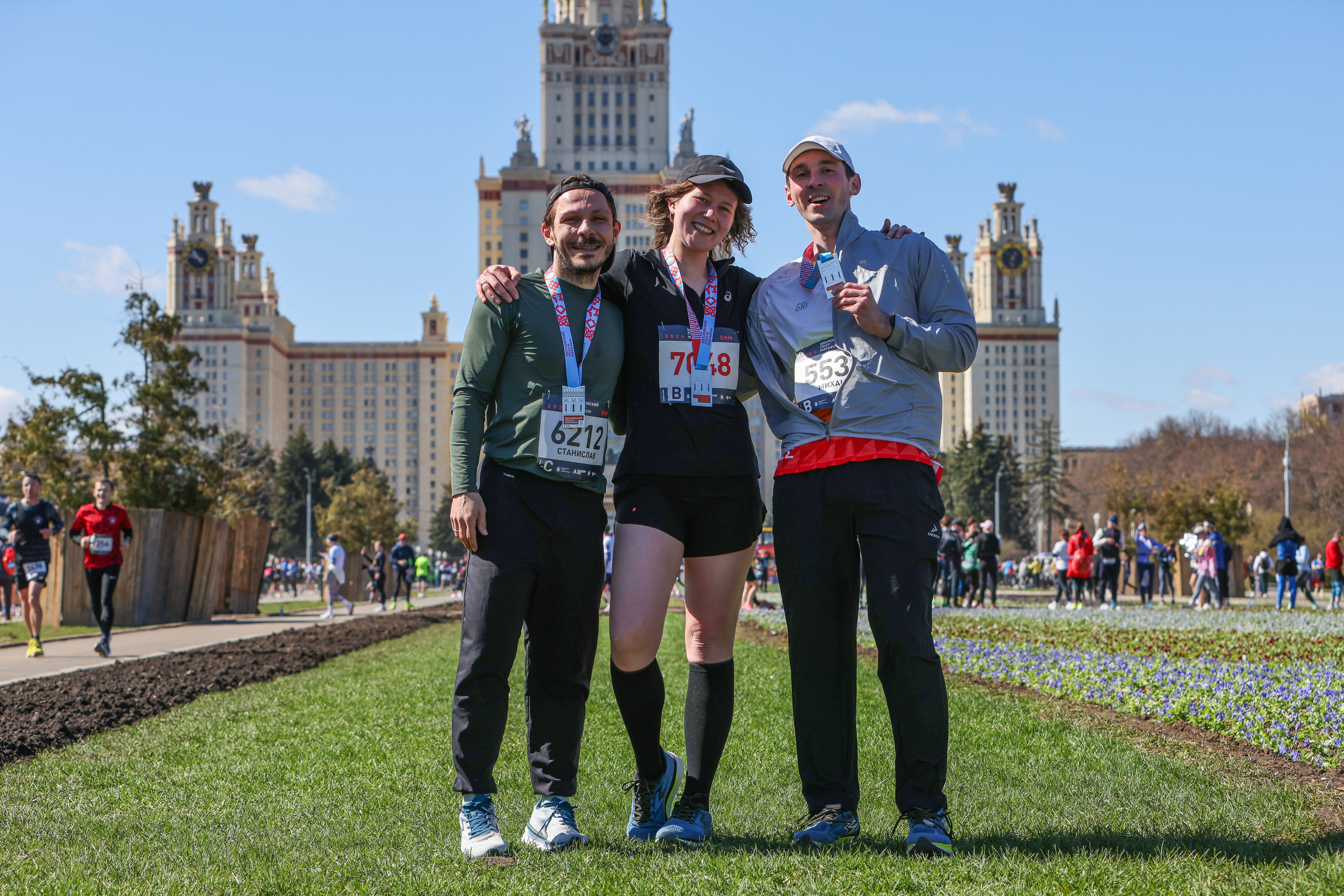 Московский полумарафон 25 и 26.04.26. Фотограф Сергей Ловкий
