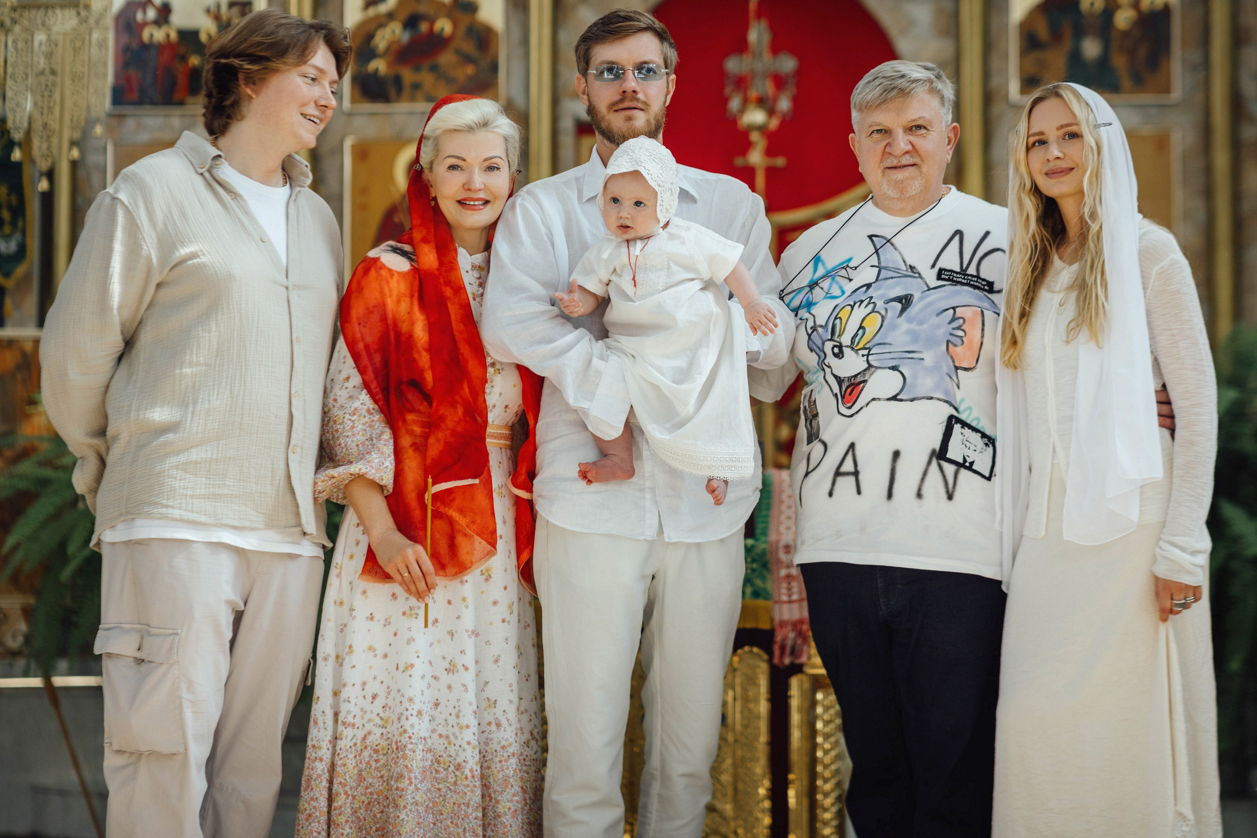 Крещение Мишель, гп. Ивенец, храм Ефросинии Полоцкой, август 2025