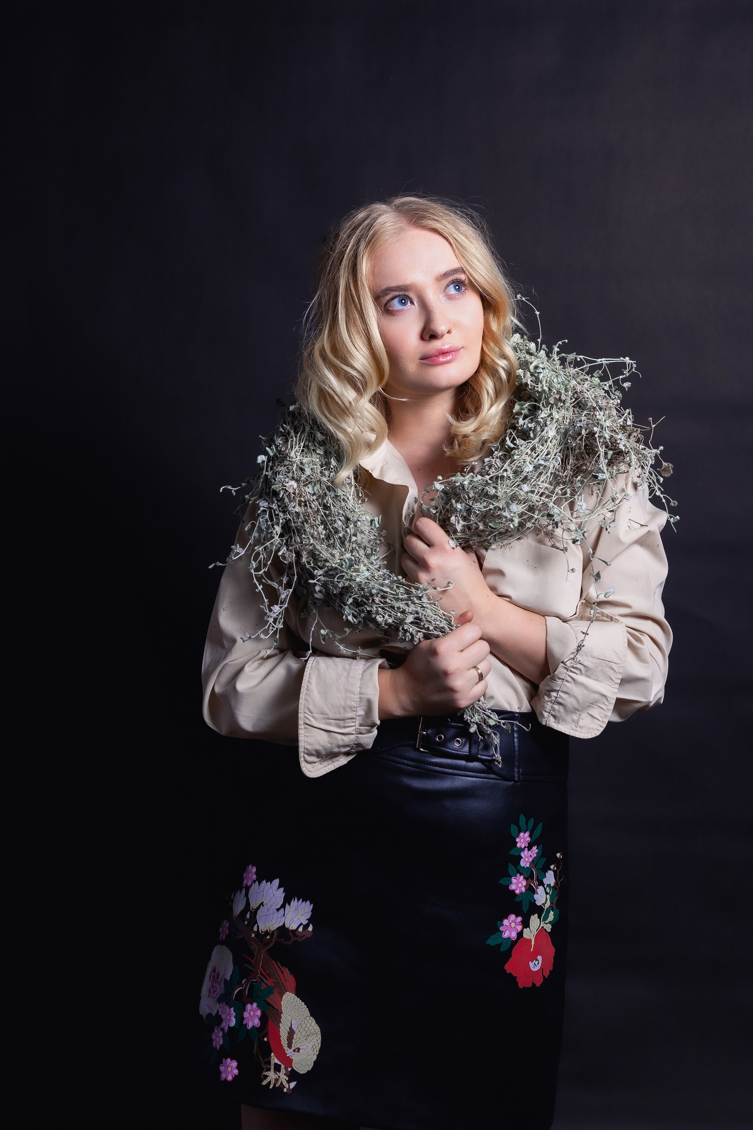 Александра флорист. Портретный фотограф Санкт-Петербург