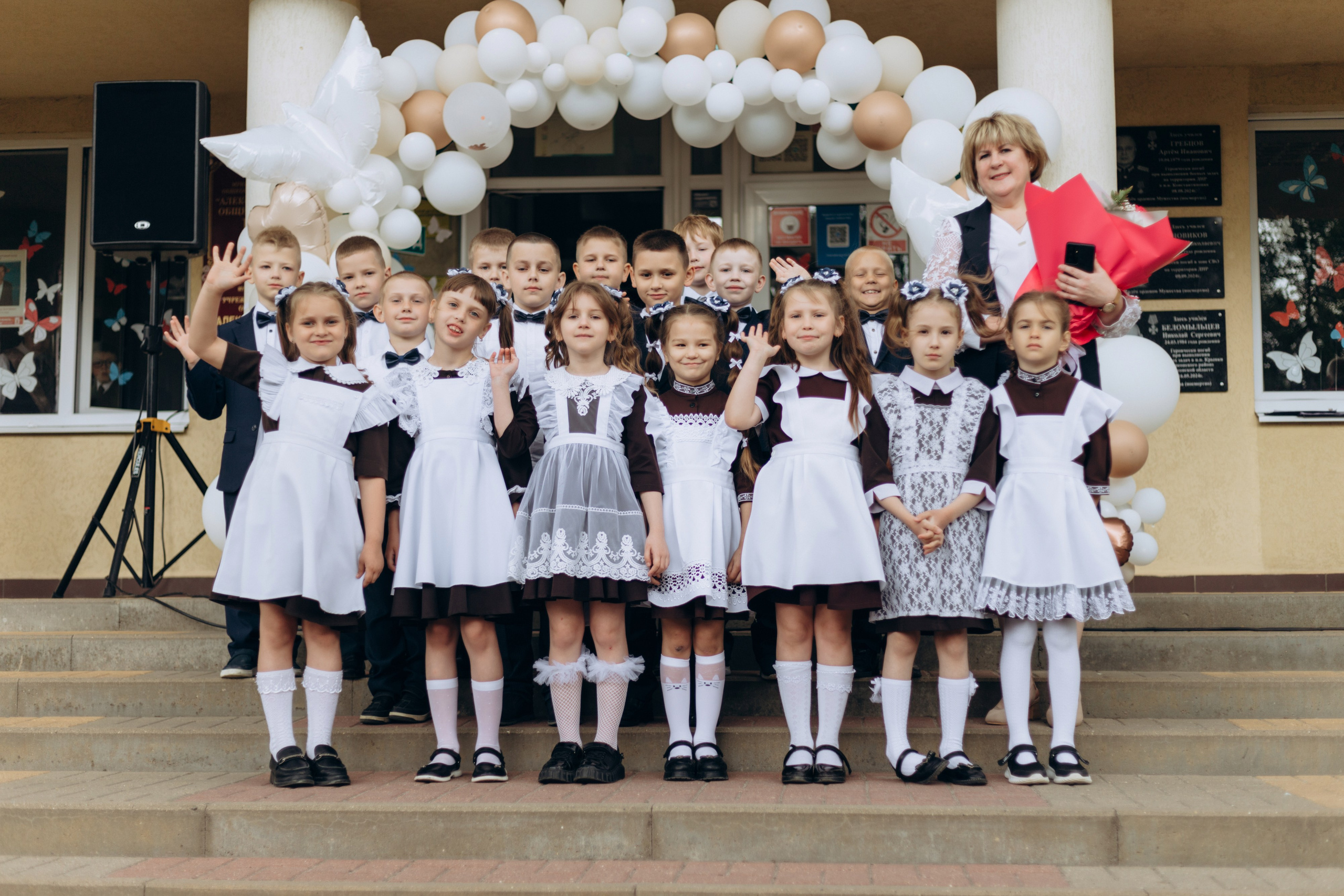 Школа 1 класс. Семейный фотограф в г. Белгороде Ангелина Прокопенко