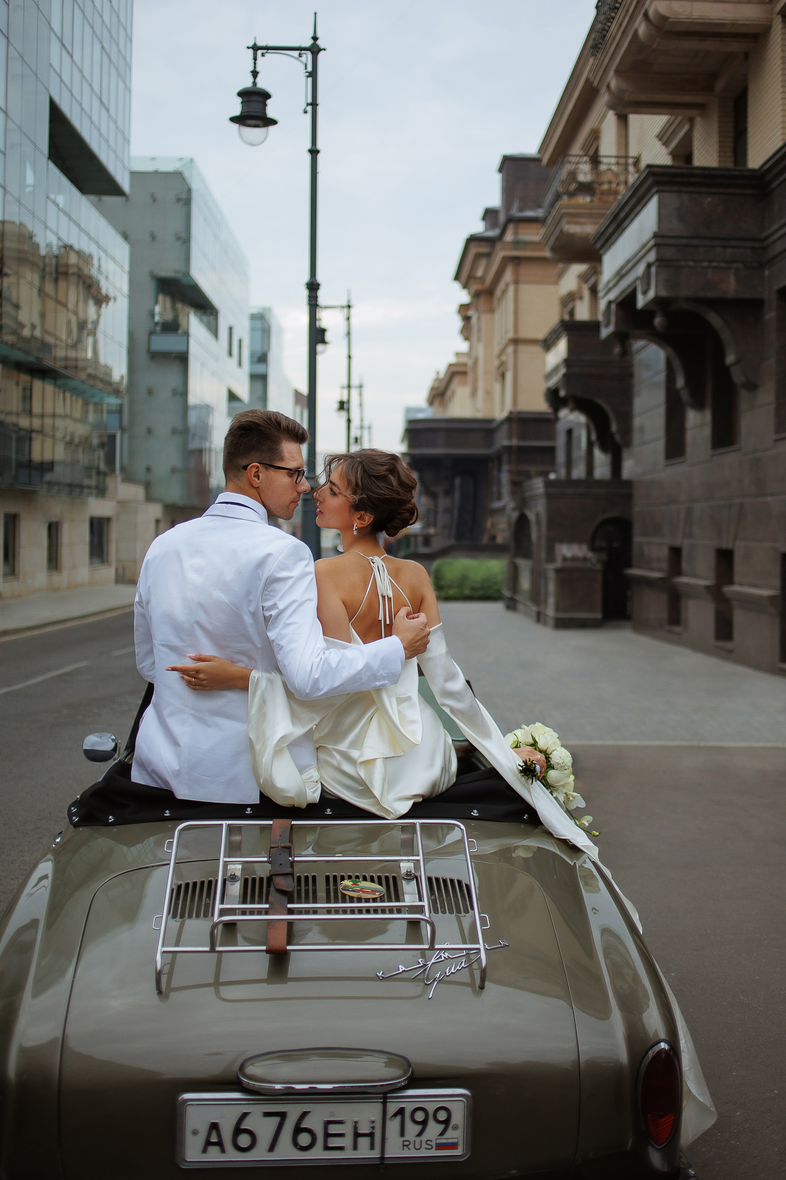 Ретро машина Анна и Владислав. Марковкина КрисТина