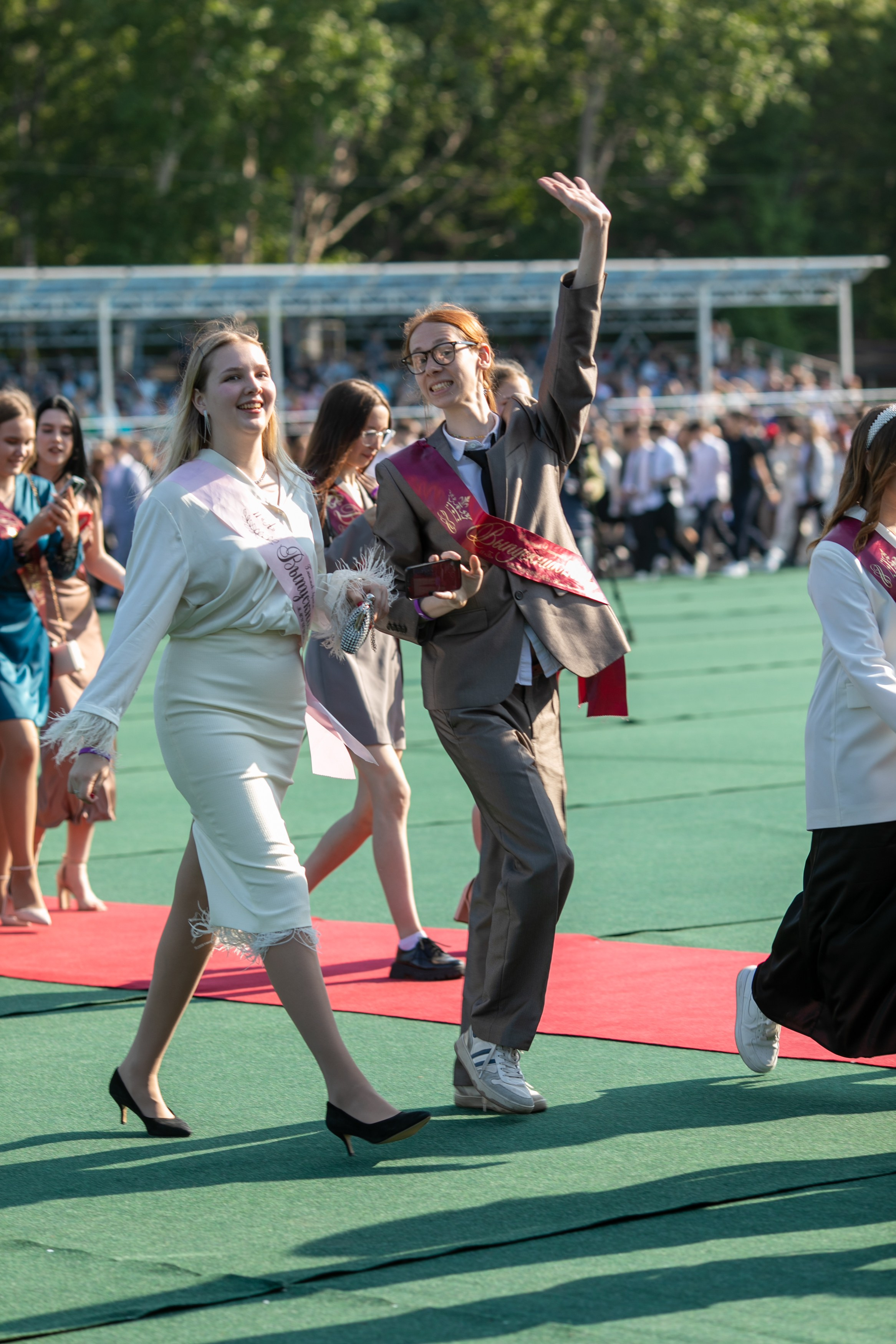 Городской выпускной в парке. Школьный и детский фотограф в Южно-Сахалинске Анастасия Лескова
