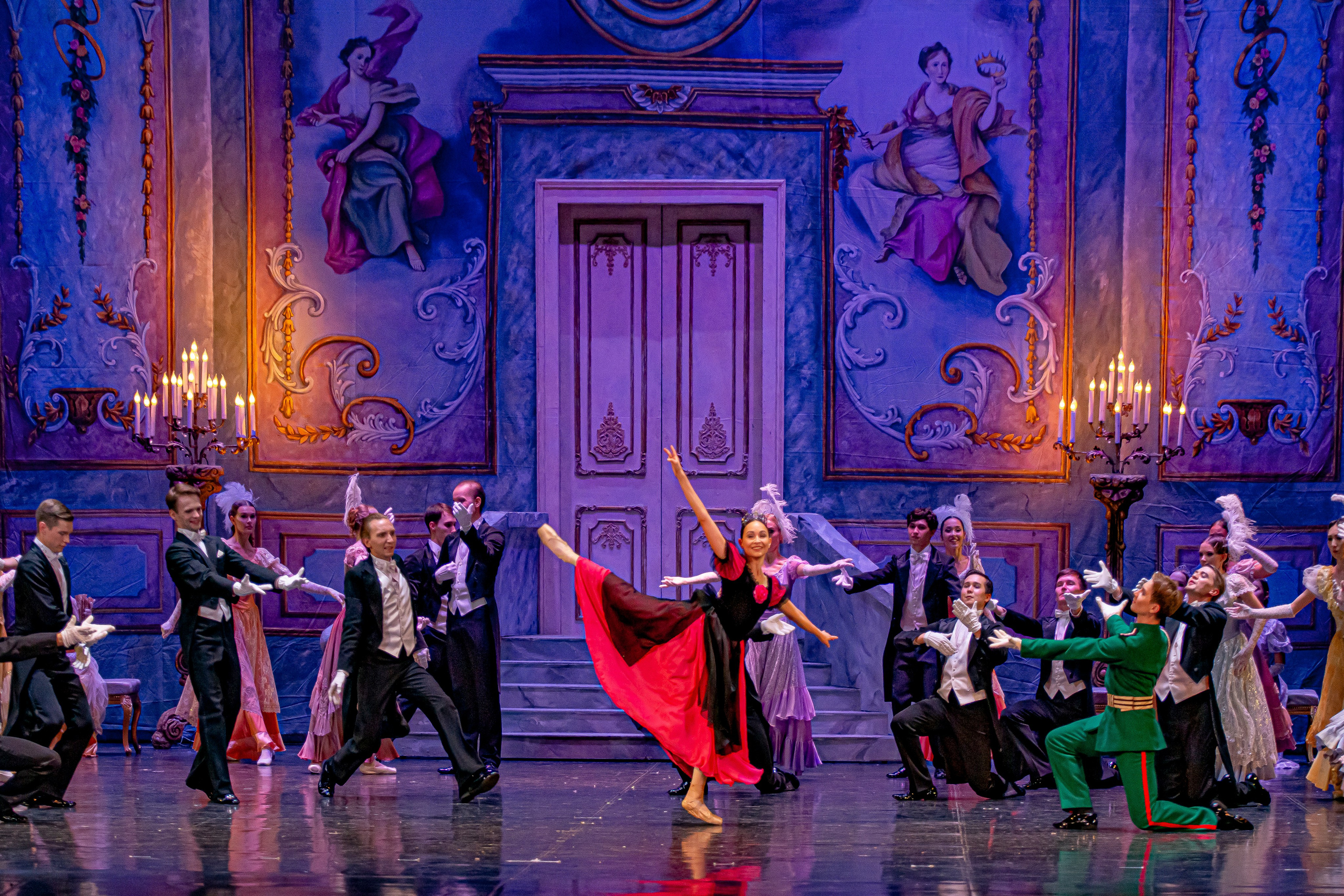 Анюта — спектакль — премьера на сцене Зимнего театра Марийского театра оперы и балета. Фотограф в Сочи Юрий Шептаев