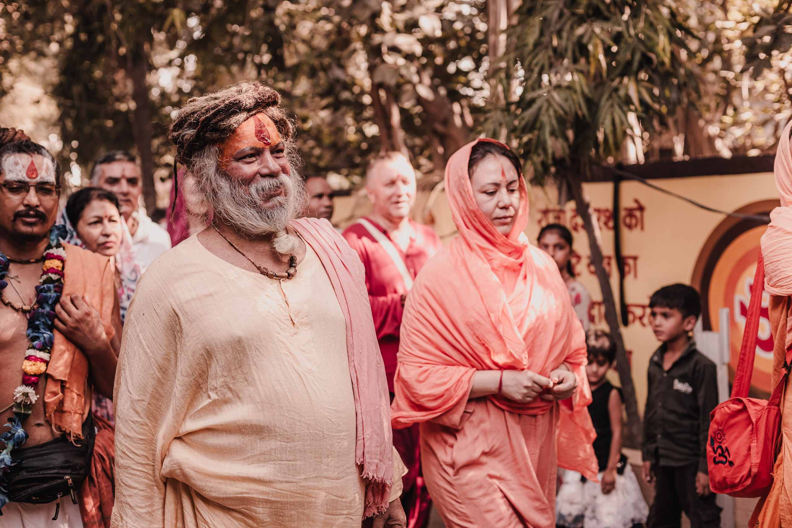 Navaratri yajna at Devraha Baba Ji ashram. Мариам Багдасарян