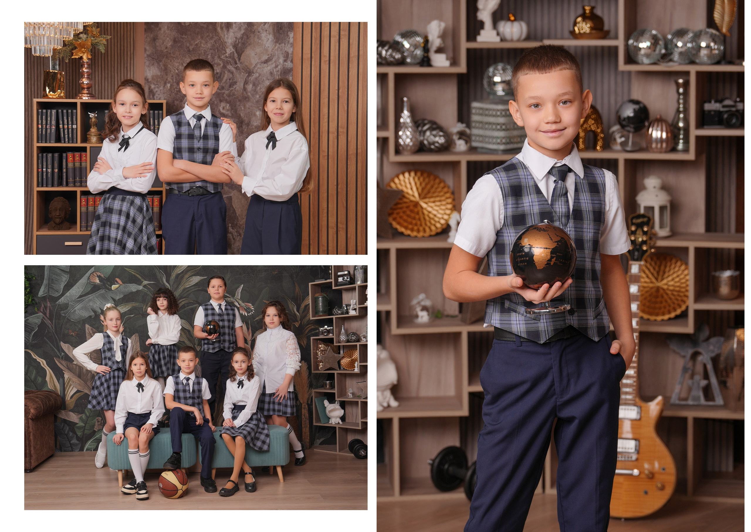 ШКОЛА 50 — 4 «В» класс. Красивый выпускной альбом в Краснодаре