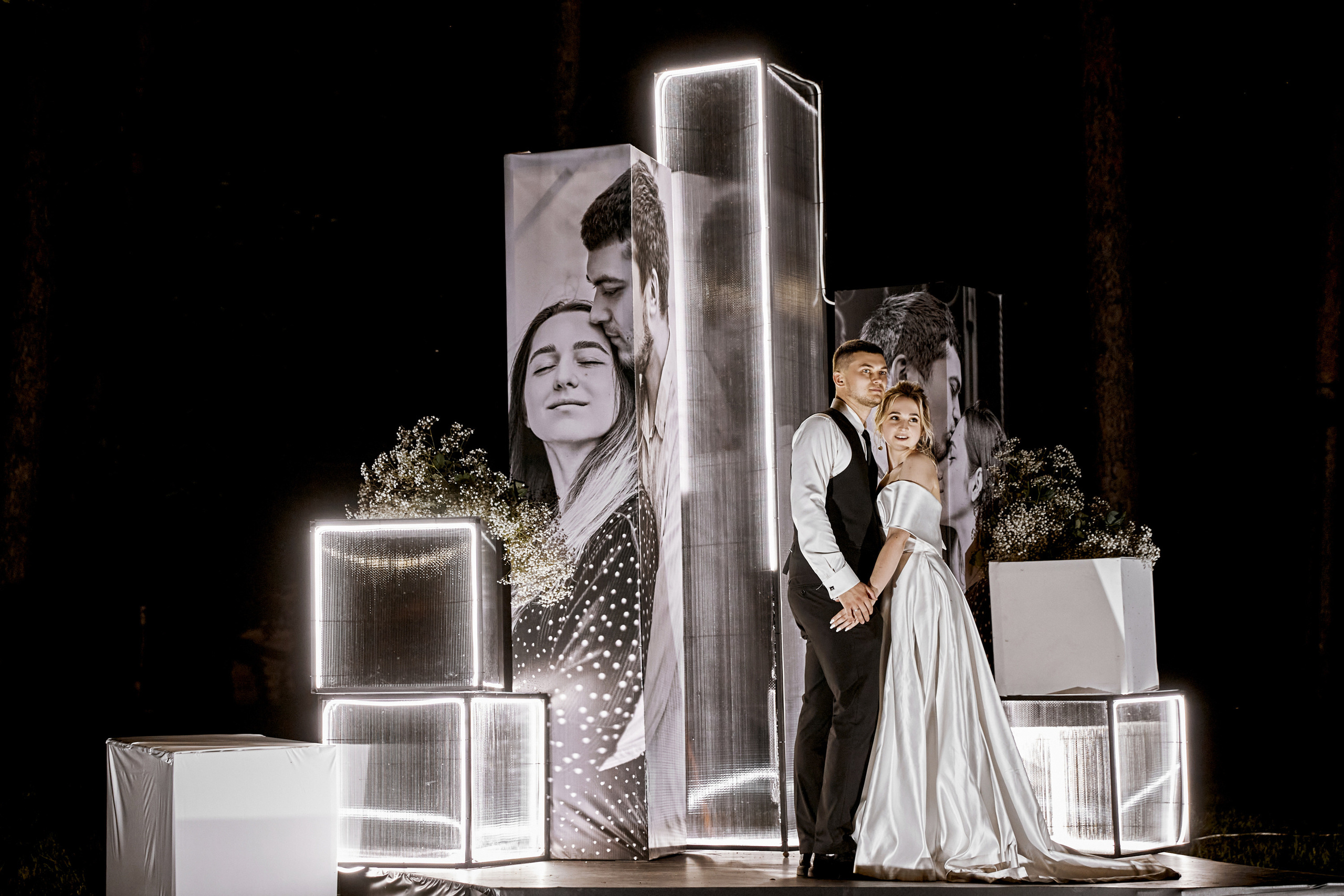 Черно-белое волшебство. Свадебный фотограф в Ульяновске Александр Никитин