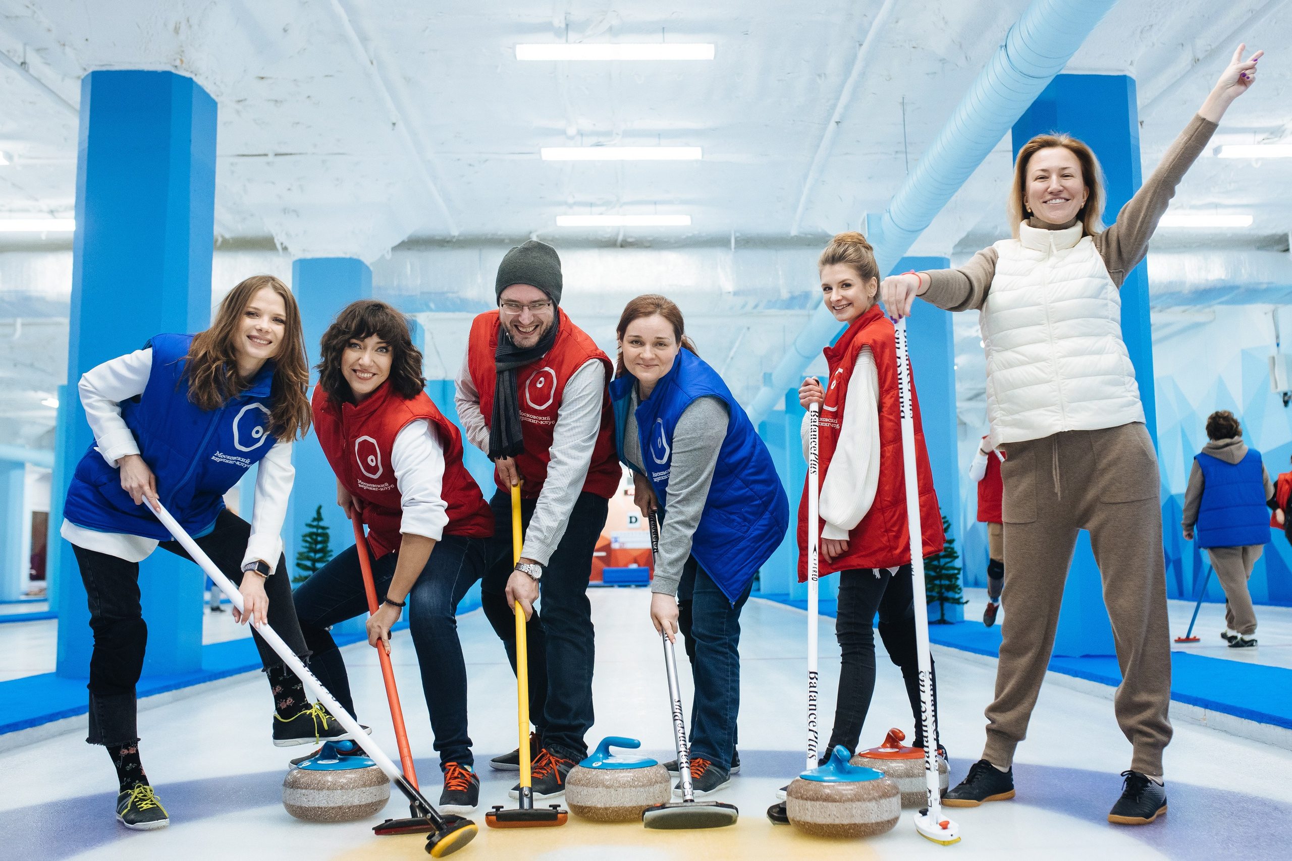 Корпоратив в кёрлинге. Свадебный и семейный фотограф Екатерина Иванова