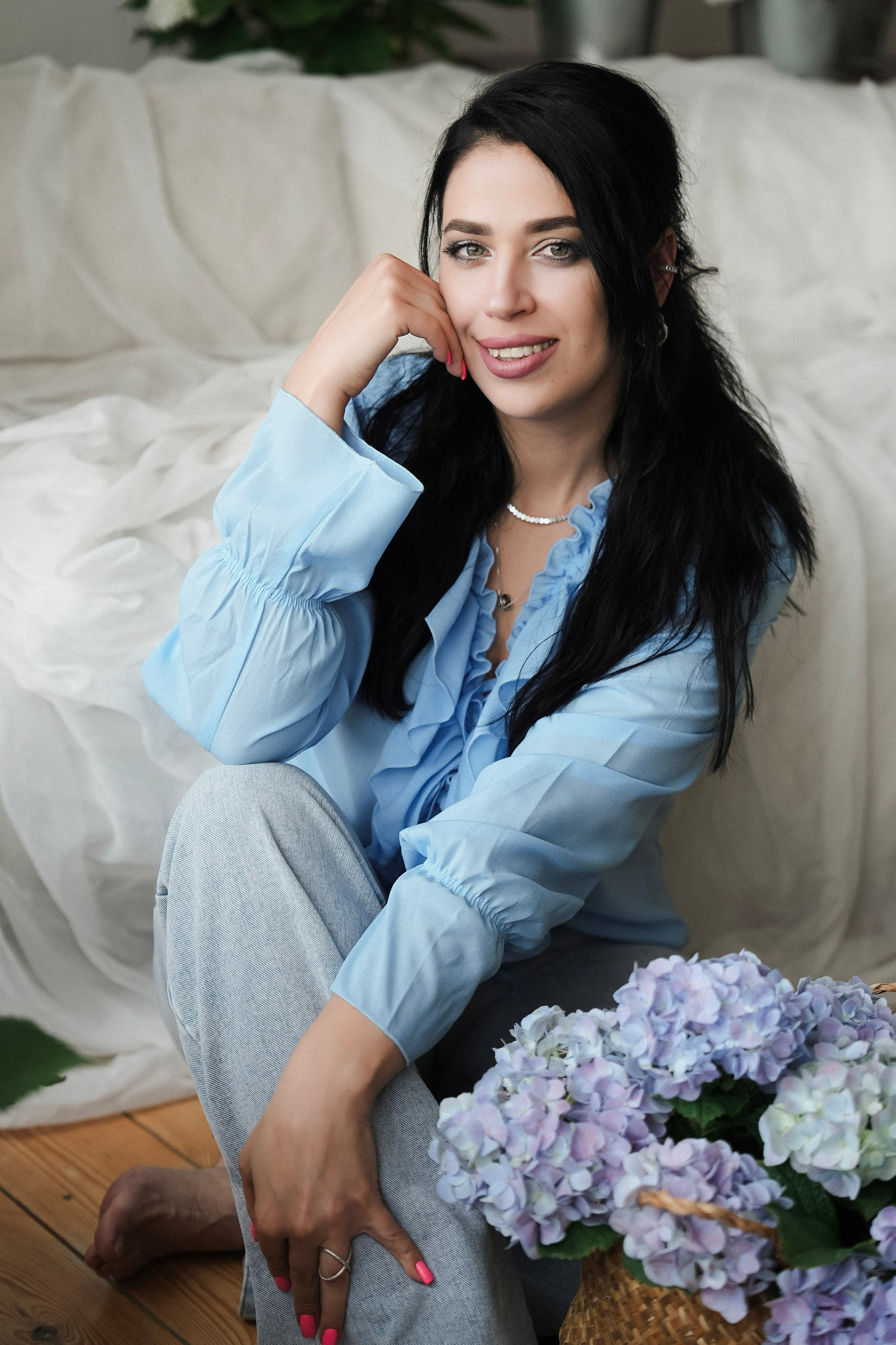 Фотодень в гортензиях. Фотограф с психологическим образованием