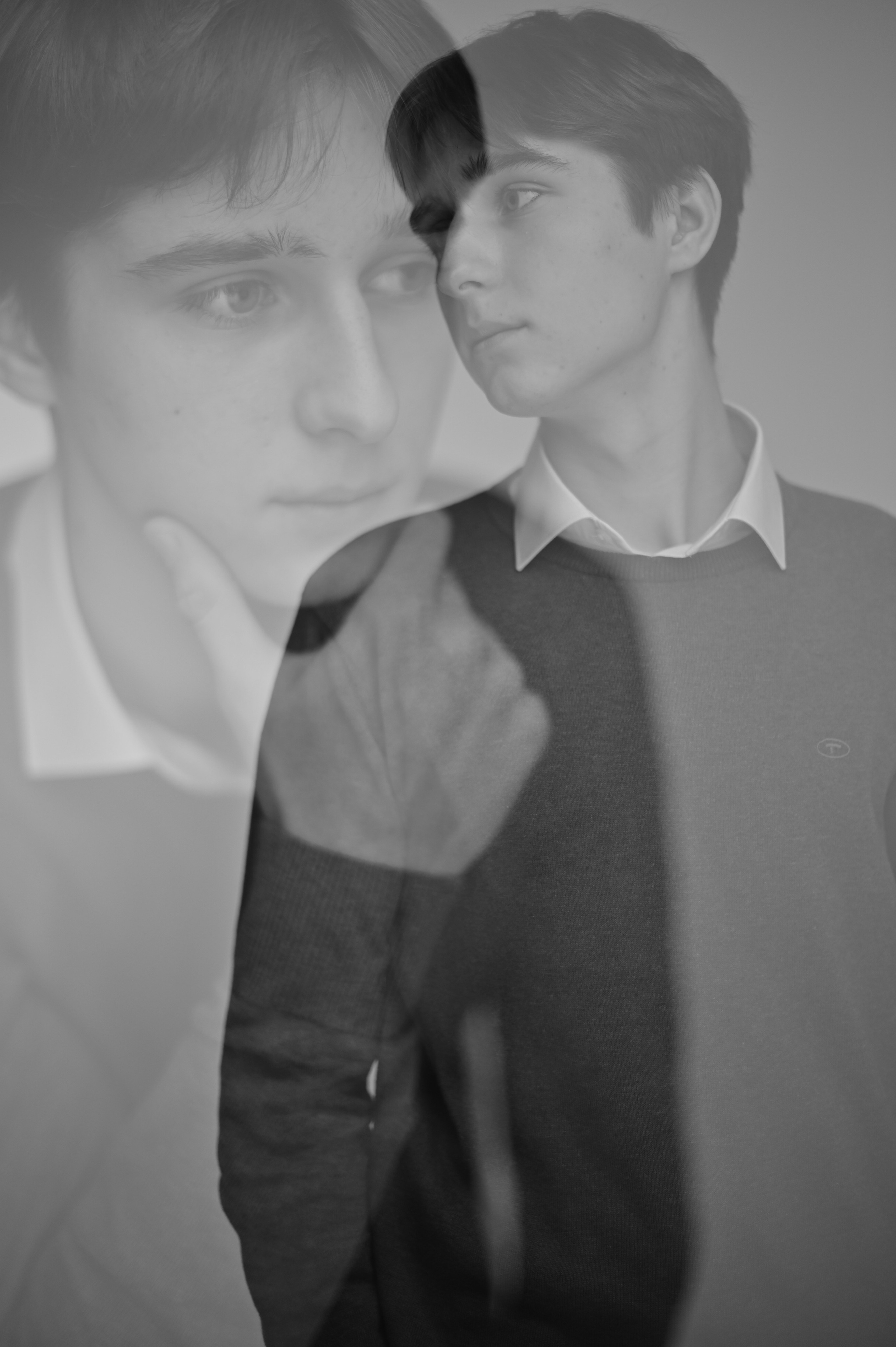 Портреты Black&White. Школьный фотограф Надежда Шамрай, креативные альбомы