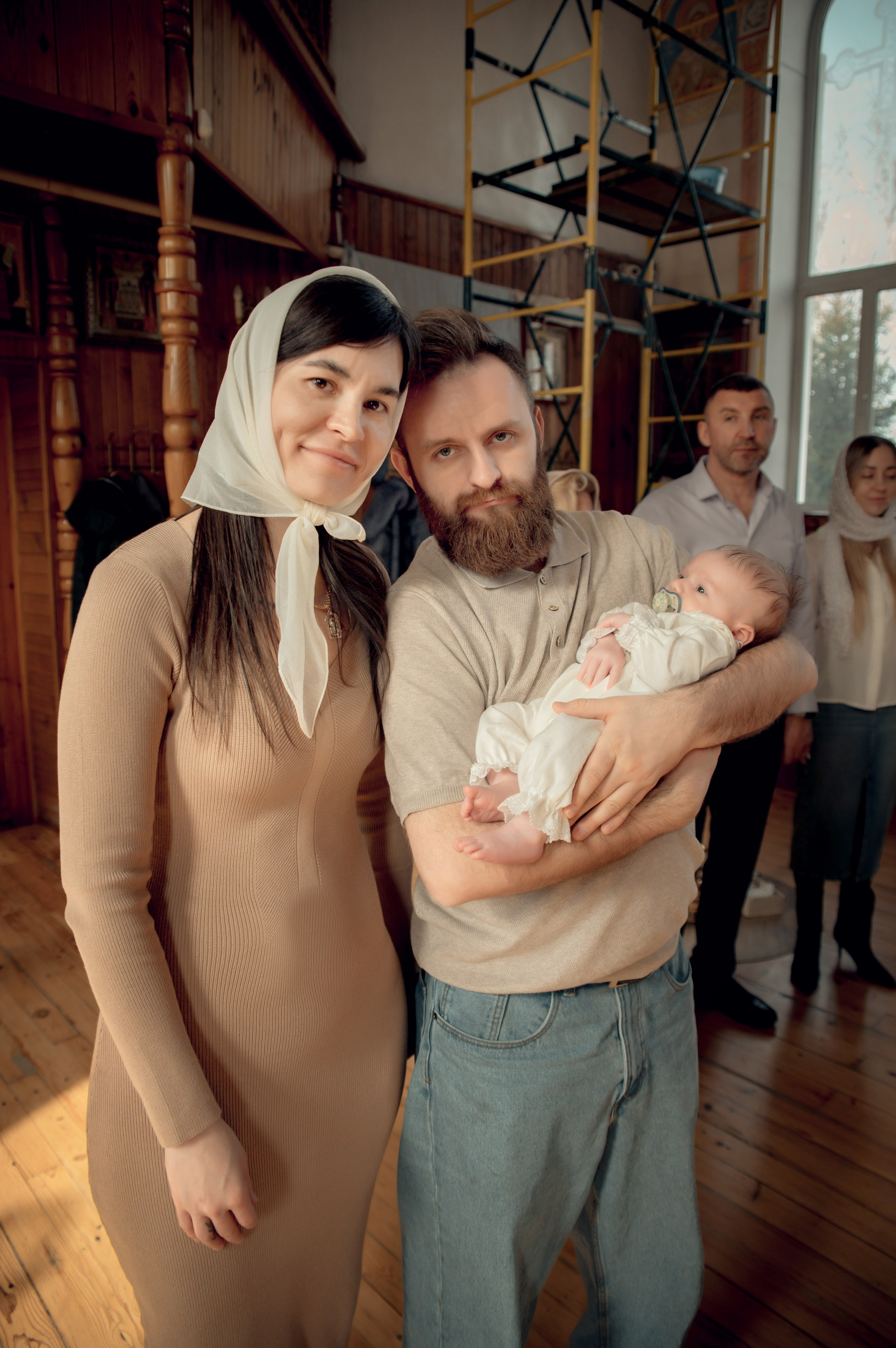 Таинство Крещения Александра. Храм Николая Чудотворца г. Краснослободск. Церковный, семейный и репортажный фотограф Волгоград, Волжский