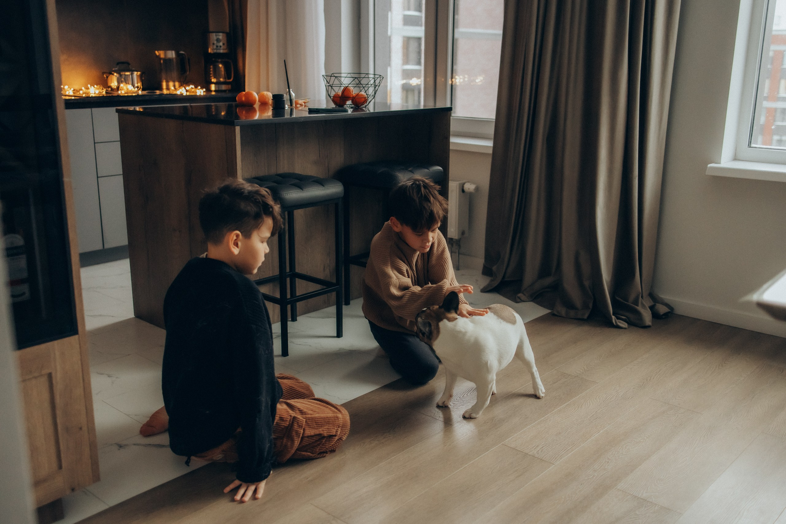 Руслан, Тимур и Луна. Семейный фотограф Москва