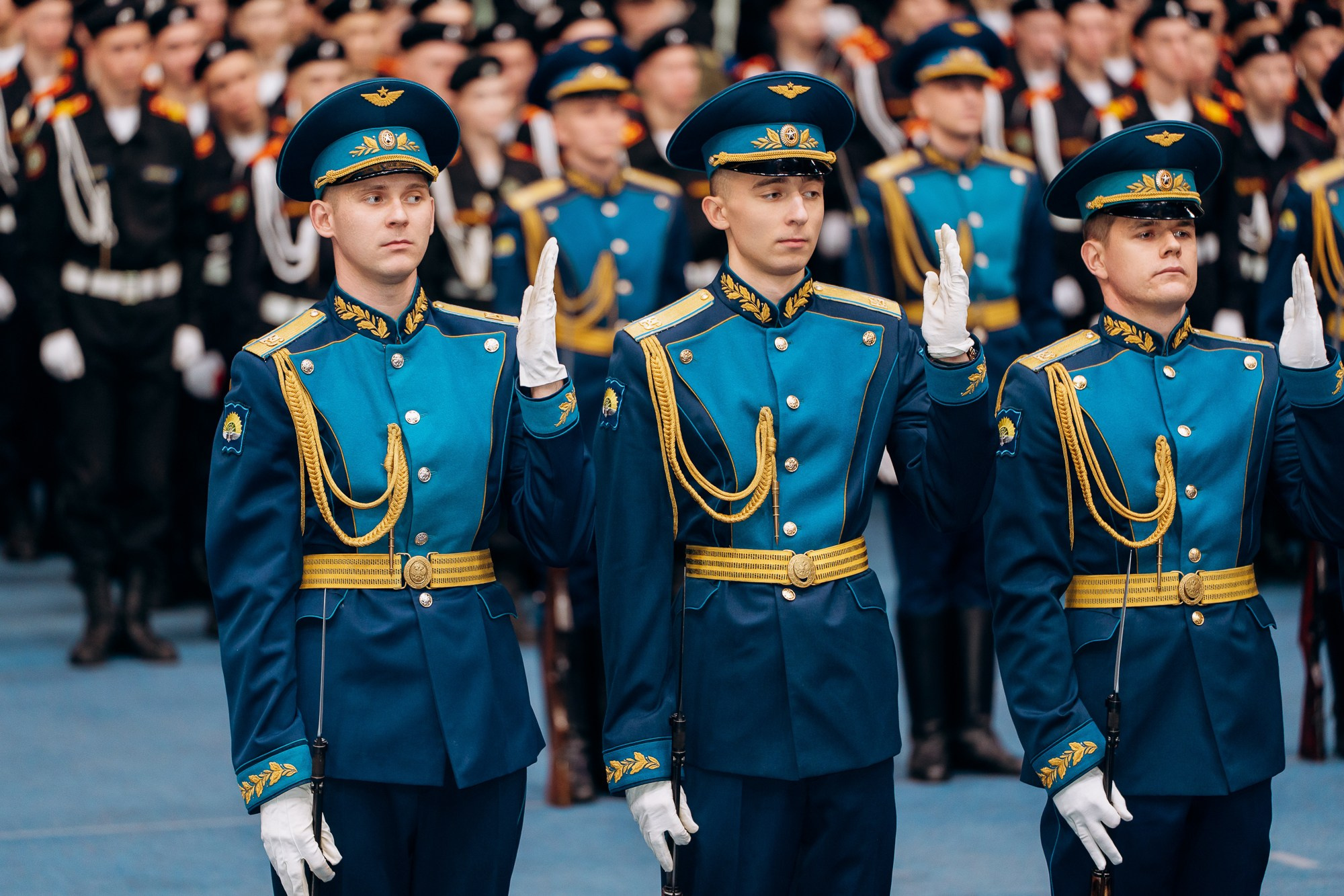 Принятие присяги кадетами. Свадебный и репортажный фотограф в Ярославле Евгений Сальников