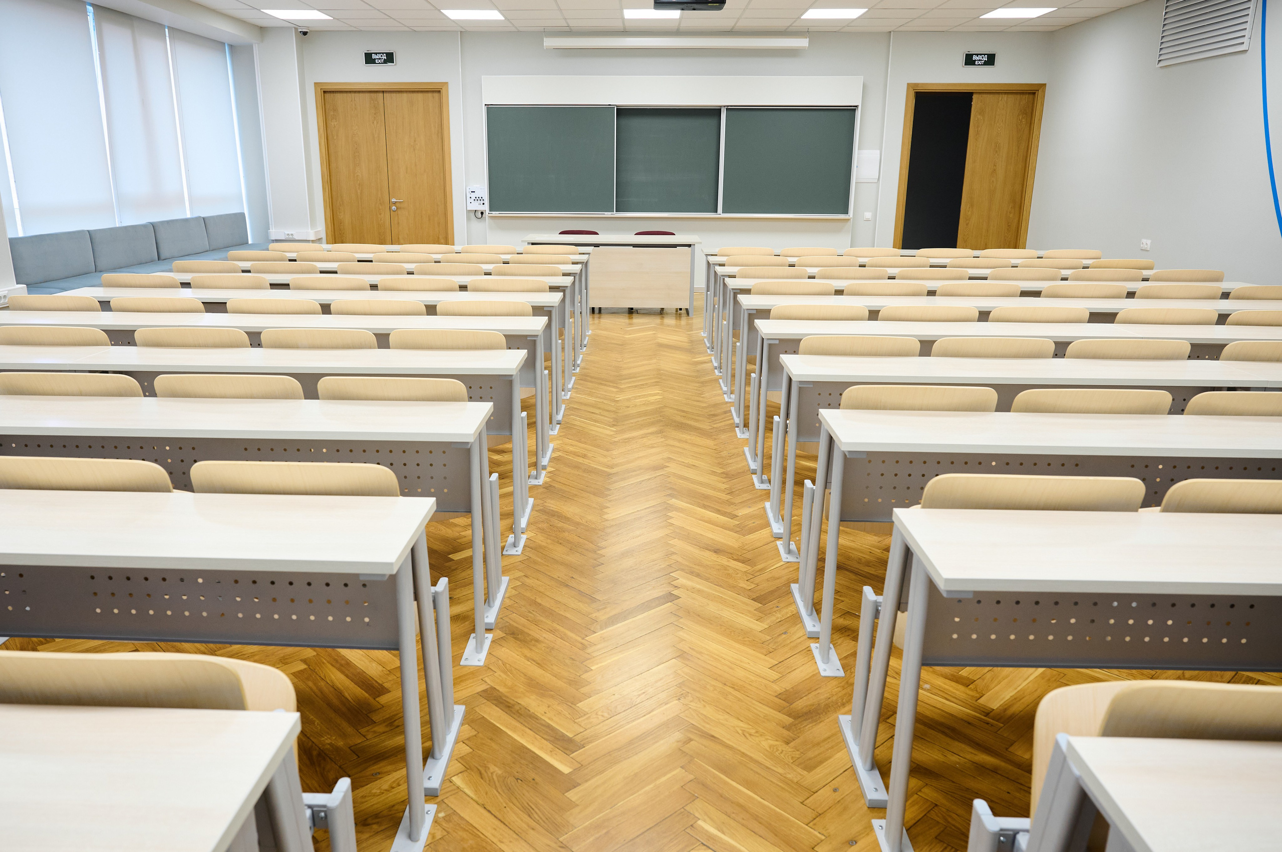 Интерьерная съемка учебной аудитории VK в МГУ. Репортажный фотограф в Москве, Сергей Торунов