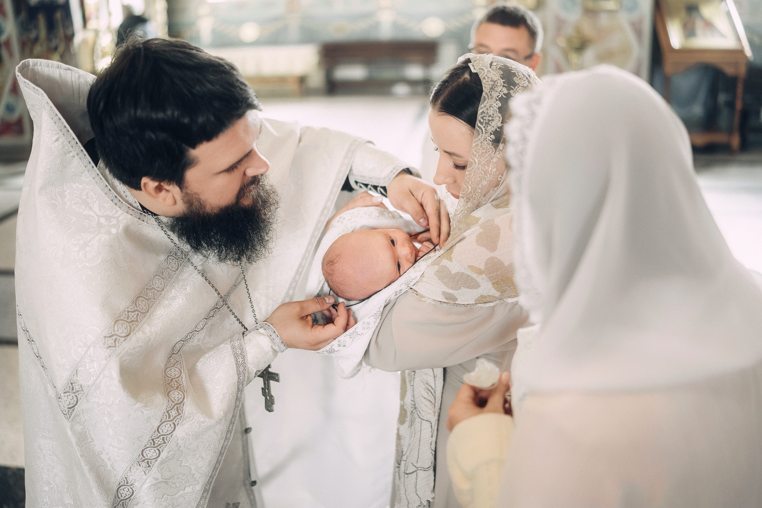 Фотосъемка таинства крещения в Воронеже. Свадебный и репортажный фотограф в Воронеже Роман Янко