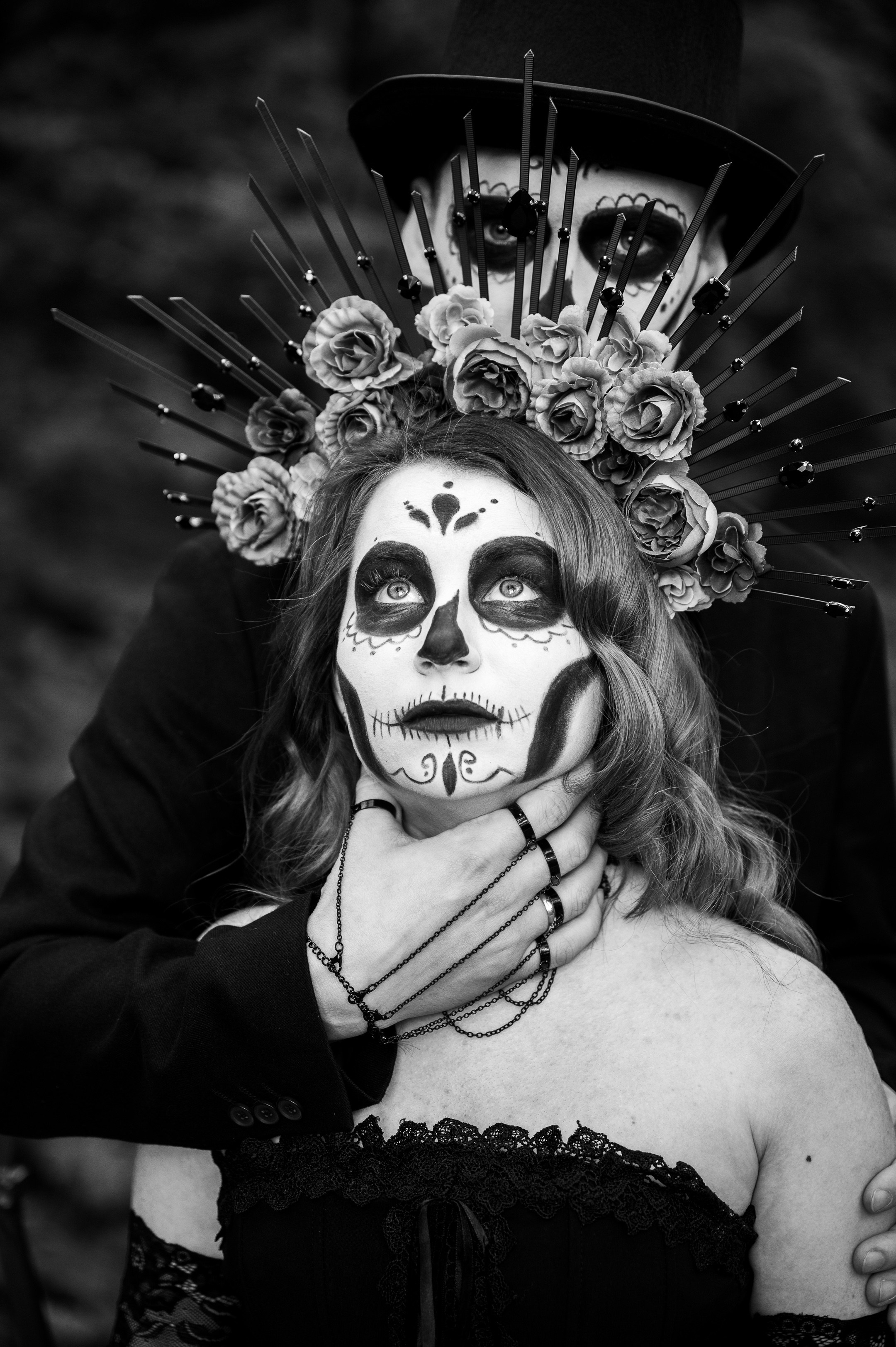 Halloween (Roman and Natalia). Photographer in Moscow Anna Chistiakova