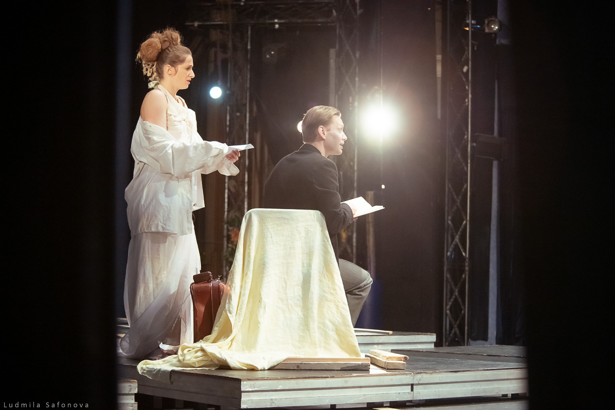 Театр Эрмитаж. Репетиция спектакля «Гамлет. Путь к отцу». Режиссёр Михаил Левитин. Lucytheatre