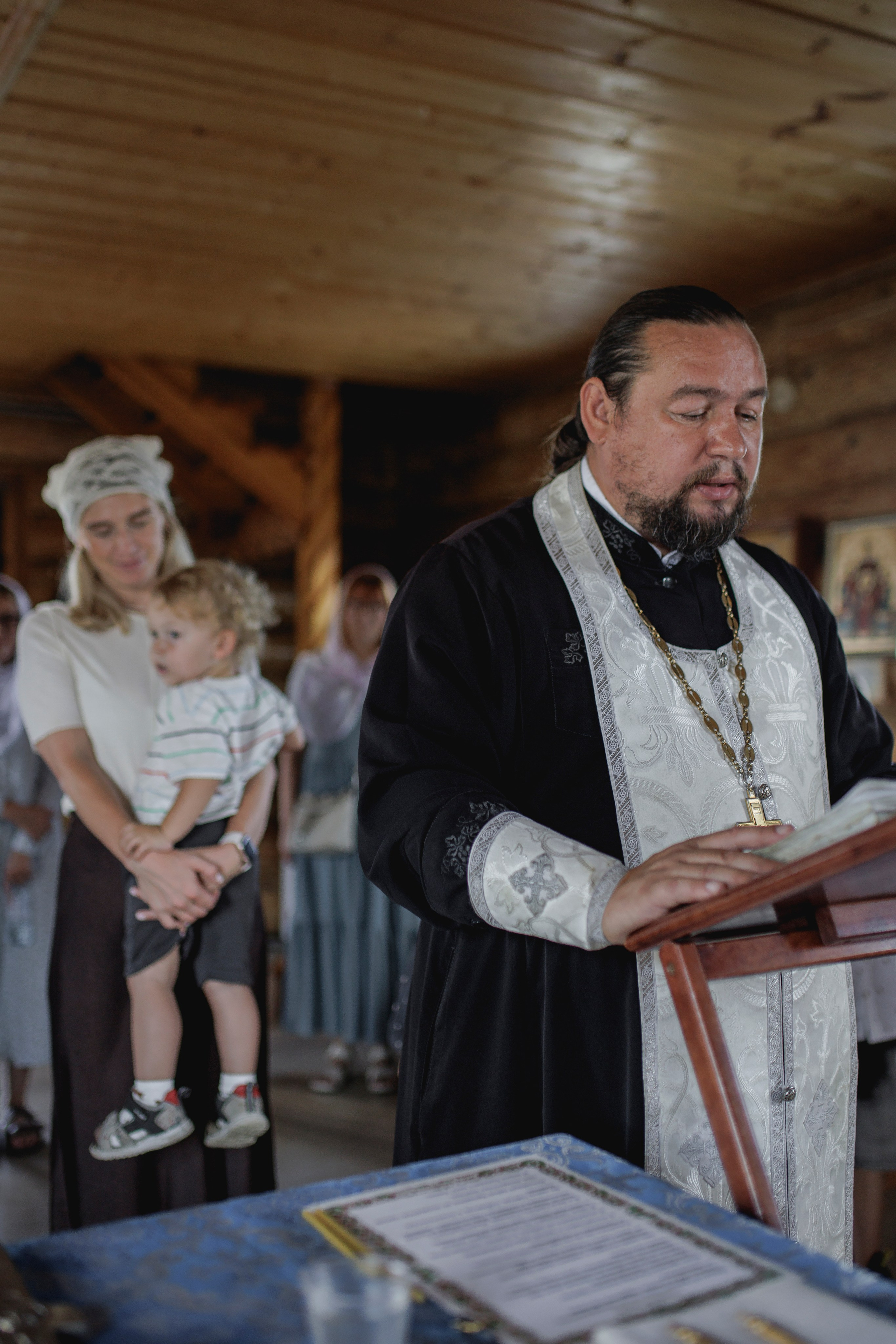Сьемка Таинства Крещения. Семейный и детский фотограф в Рязани Васюгова Мария